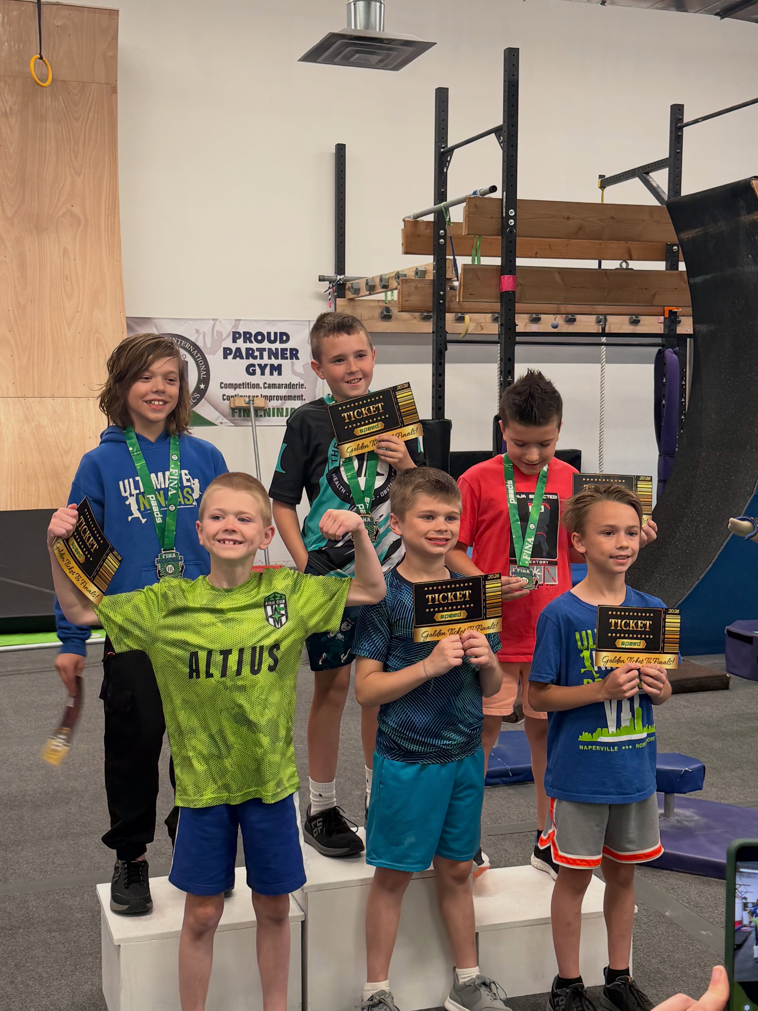 Noah is Speed Champion!!!