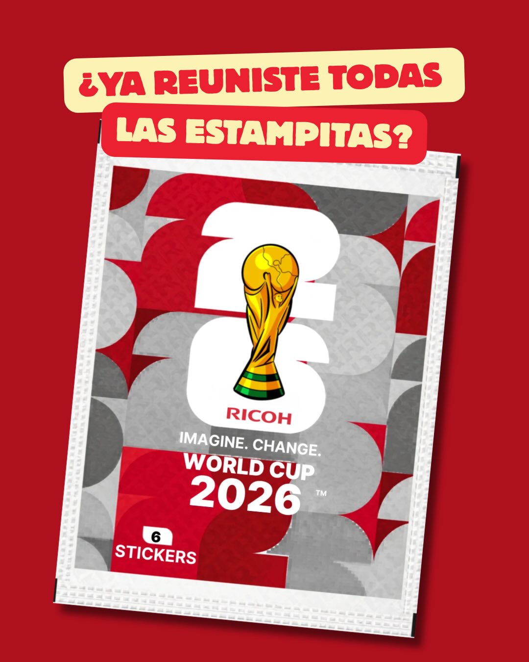 ⚽🏆 ¡Las grandes jugadas también se coleccionan!
Así como las estampitas del Mundial reúnen a los jugadores que hacen historia, en RICOH tenemos los equipos que impulsan el rendimiento de las empresas todos los días.
📄 Impresoras multifuncionales
📚 Escáneres documentales
🖥️ Pizarras interactivas
🔒 Soluciones para optimizar y proteger tu información
Cada equipo es una pieza clave para llevar a tu empresa al siguiente nivel.
¿Ya tienes completa tu alineación ganadora? 🌟
#Ricoh #ImagineChange #Mundial2026 #ColeccionaLaInnovación #TransformaciónDigital ProductividadEmpresarial TecnologíaRicoh RicohGuadalajara EquiposQueHacenHistoria