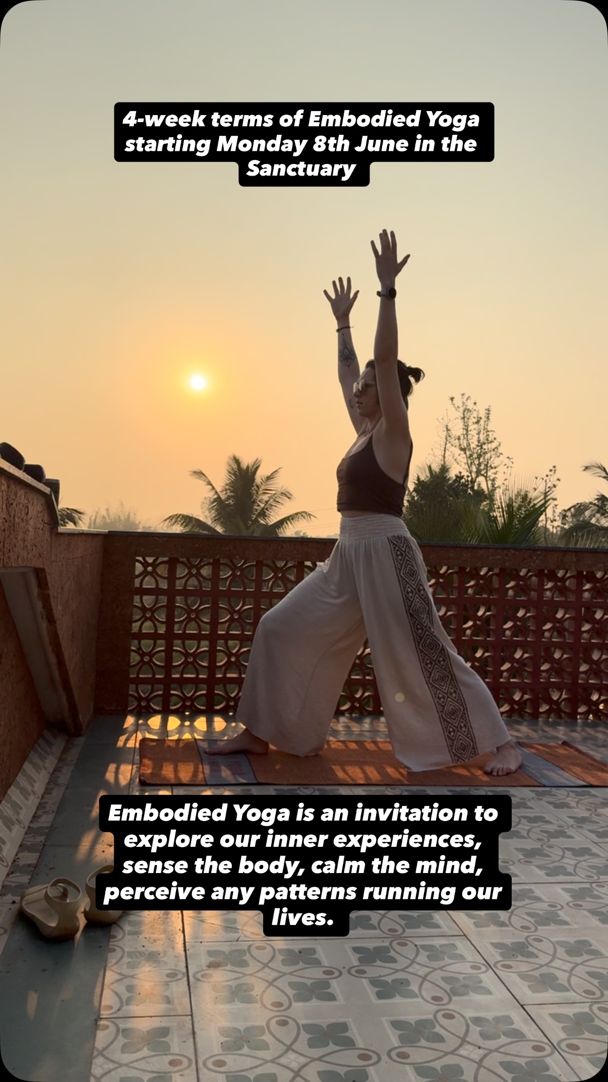 Embodied Yoga - 4-week terms starting in @thesanctuaryd7 on Monday 6th June
6pm - beginners
7.15pm - improvers
Join me 🙌
Sign up through the website
Anna
#yoga #embodied #5koshas