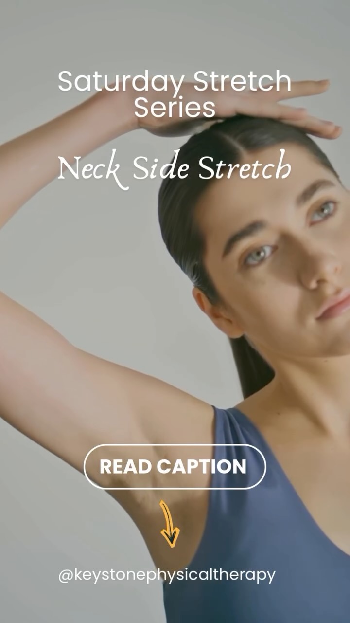 🧘♀️ Saturday Stretch: Neck Side Stretch
Feeling tightness in your neck and shoulders? This simple stretch can help improve flexibility and reduce tension caused by prolonged sitting, computer work, driving, or looking down at your phone.
How to perform the Neck Side Stretch:
✅ Sit or stand with good posture.
✅ Gently tilt your head toward one shoulder, bringing your ear toward your shoulder.
✅ Keep the opposite shoulder relaxed and down.
✅ You should feel a gentle stretch along the side of your neck.
✅ Hold for 20–30 seconds.
✅ Return to center and repeat on the opposite side.
✅ Perform 2–3 times on each side.
Remember:
✔️ Stretch should feel gentle, never painful.
✔️ Avoid pulling or forcing your head further into the stretch.
✔️ Breathe slowly and relax your shoulders throughout the movement.
Adding simple stretches like this to your routine can help improve mobility, decrease stiffness, and keep you moving comfortably throughout the day. 💙
#SaturdayStretch #NeckStretch #MobilityMatters #KeystonePT #MoveB