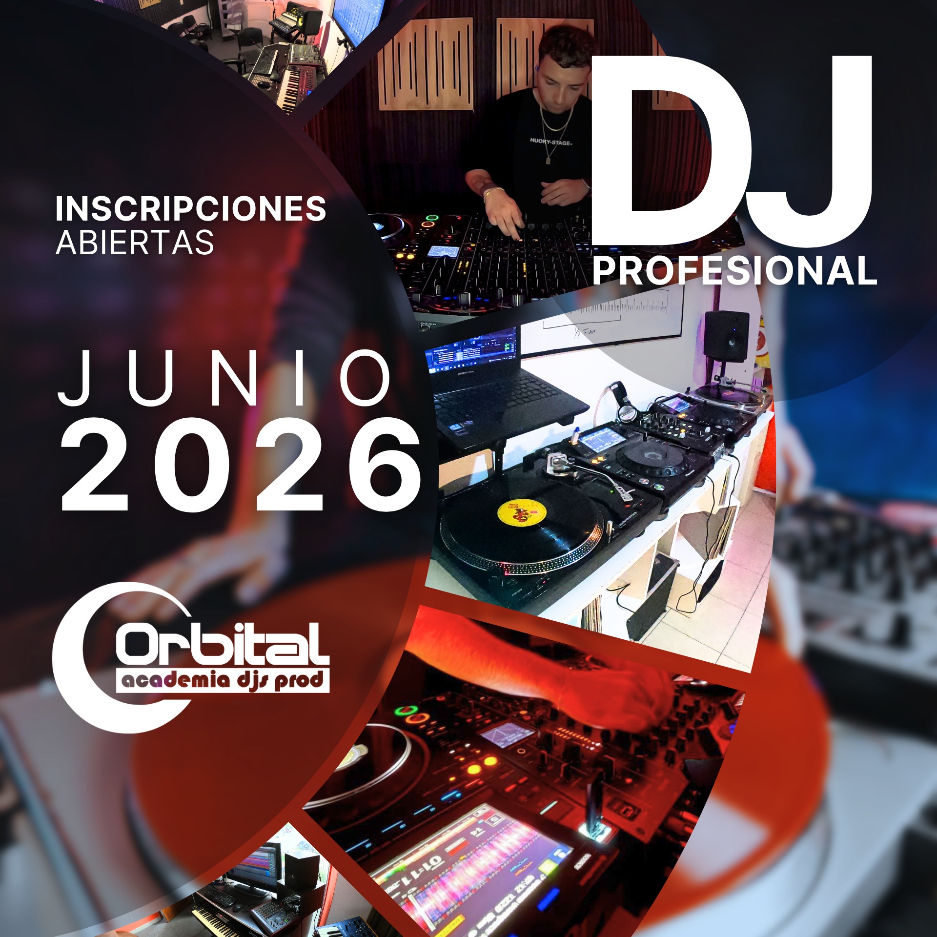 ¡Que el 2026 sea el año en que te subas a la cabina! 🎧🔥
Si tu pasión es la música y soñás con manejar la pista, nuestro curso de DJ Profesional es para vos. Aprendé técnica, selección musical y performance con los que saben.
En Orbital Academia te brindamos 2 sedes pensadas para tu crecimiento. No solo aprendés a mezclar, aprendés a ser un artista.
✨ ¡Sumate a nuestra comunidad! Casi dos décadas generando nuevos talentos en la escena.
Escribinos ahora, sacate todas las dudas y reservá tu lugar:
📲 WhatsApp: 3515588761 ---