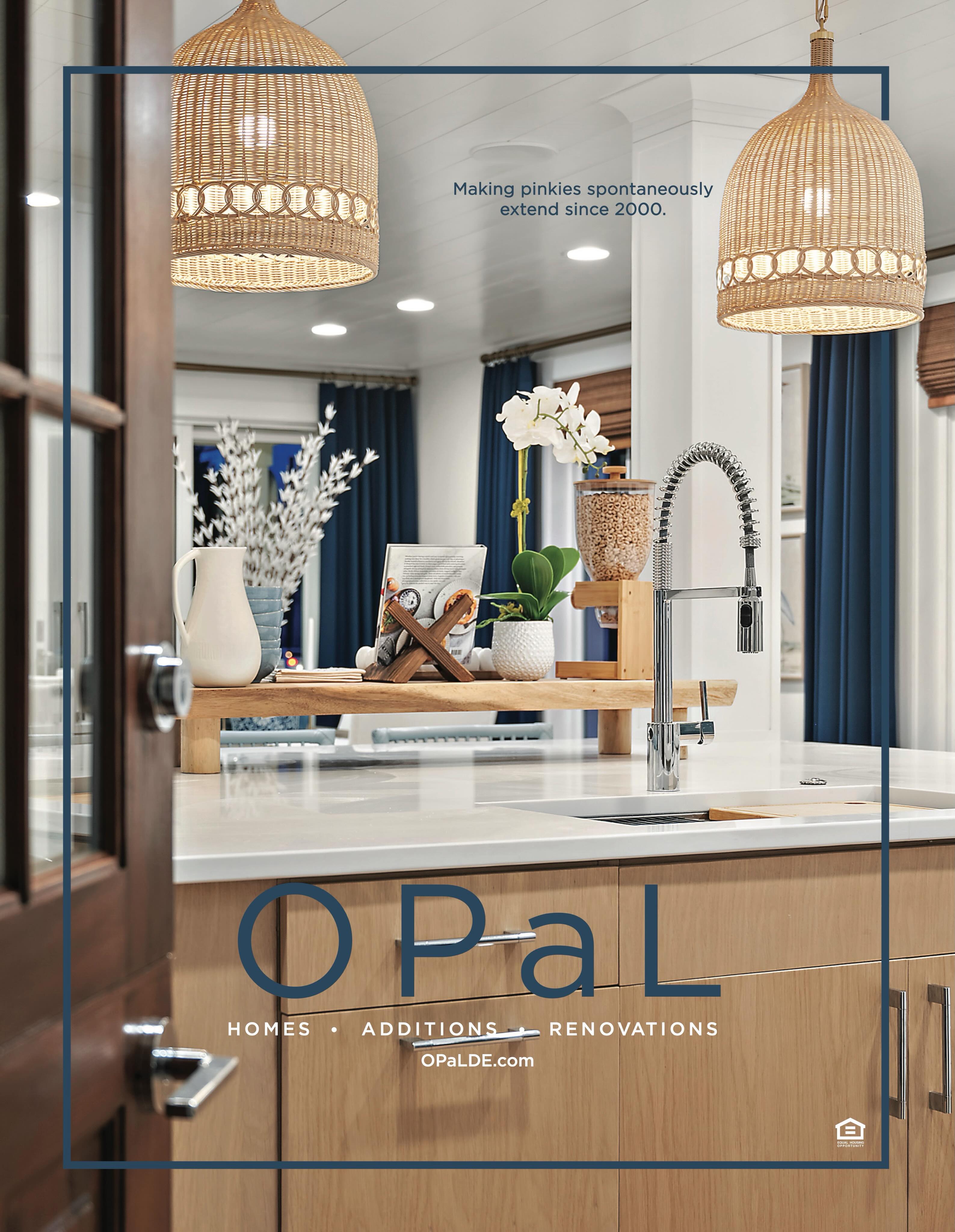 It’s an OPaL but with sand between your toes.
Our full page ad in the June issue of @delawarebeachlife
OPaL at the Shore
OPaLDE.com