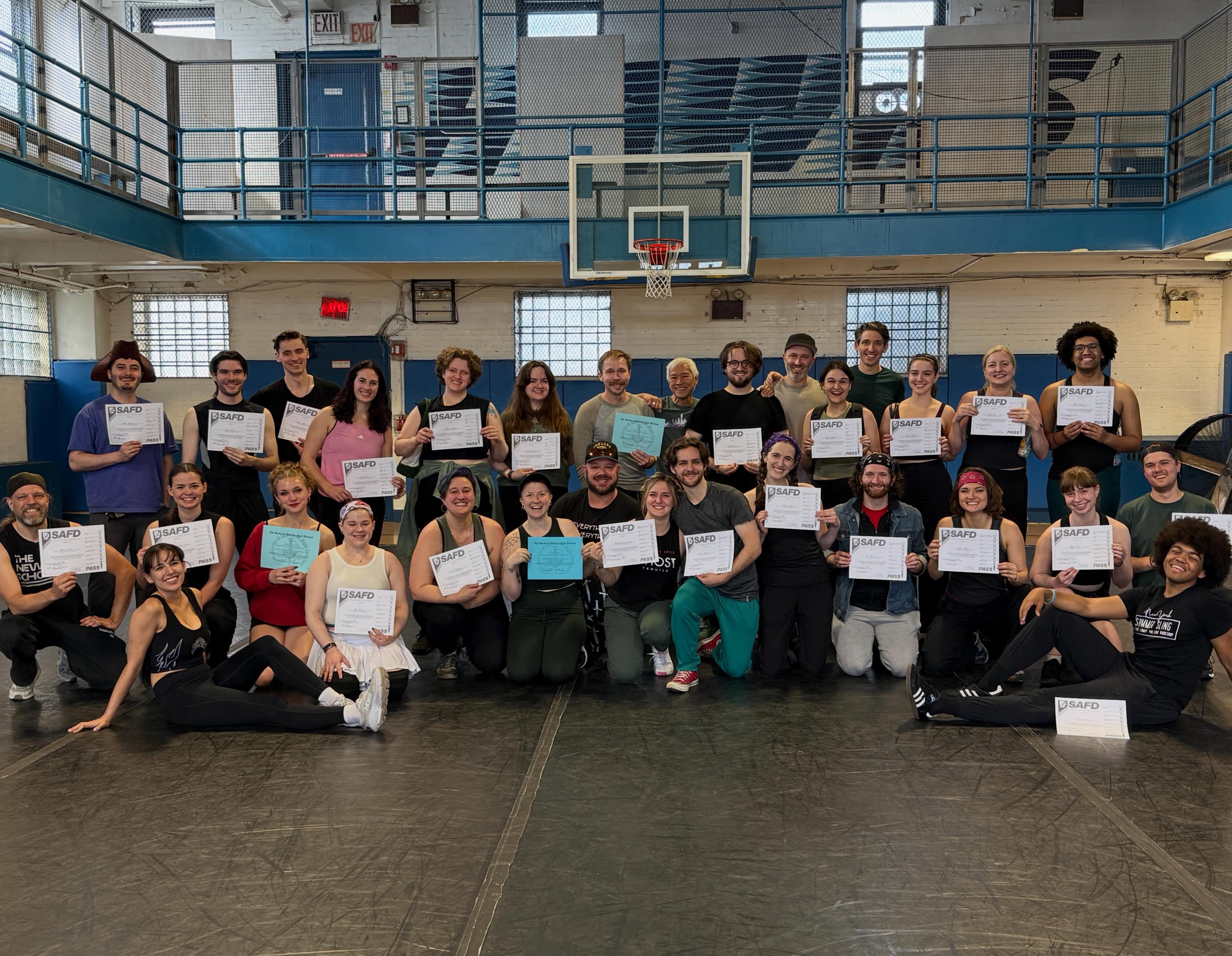 A big congrats to all of our students who passed their tests today! 35 tests passed with 27 passes with recommendation! Thank you to Sifu Mike Chin! Honored to have Neutral Chaos tests be your last before you retire.