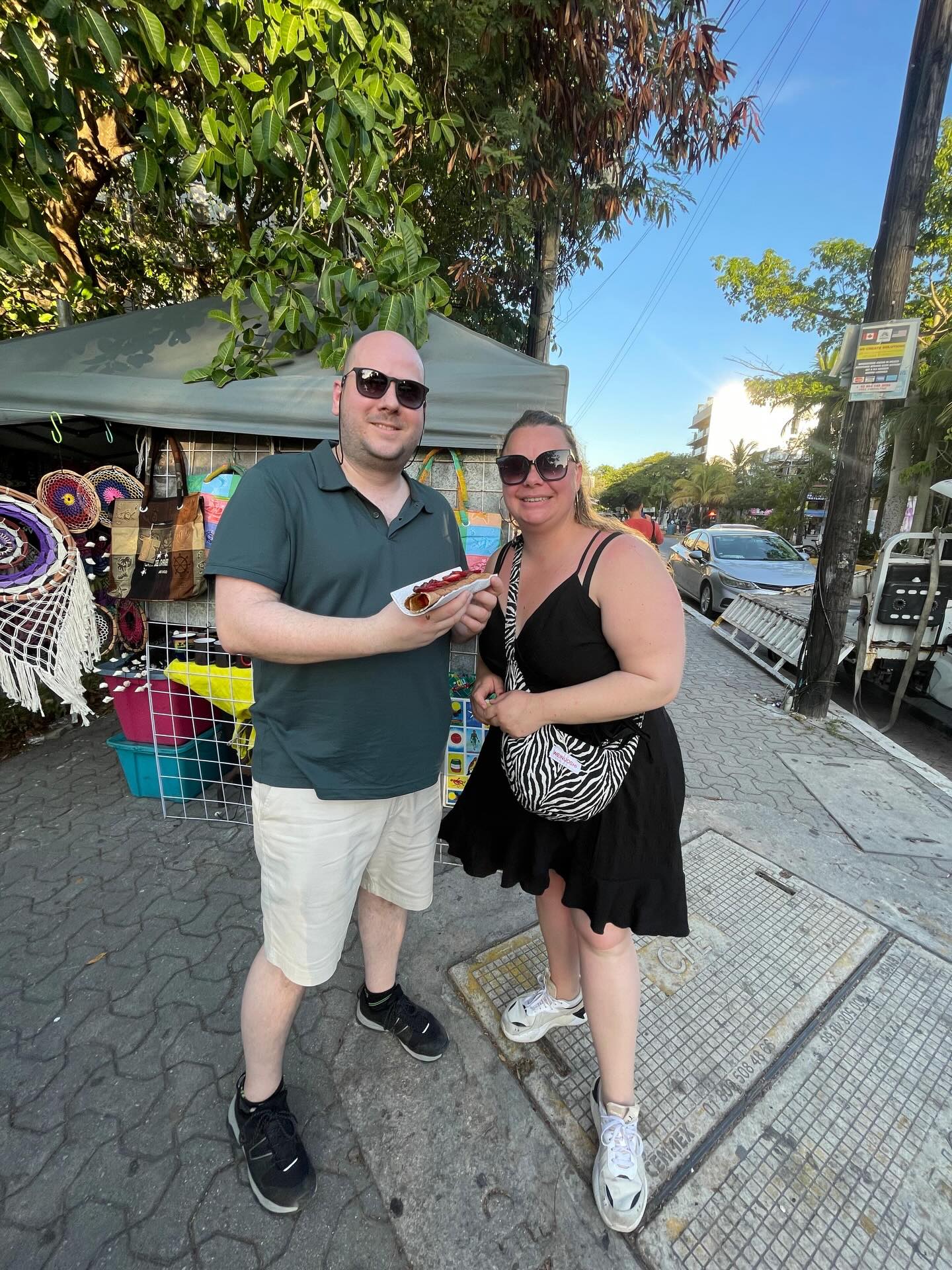 🌮☀️ One of the best ways to experience Playa del Carmen is through its food! From hidden local gems to authentic Mexican flavors, every stop on the tour is a delicious new adventure. 🌴✨ #PlayaDelCarmen #FoodTour #TasteTheLocalFlavor #foodieadventure
