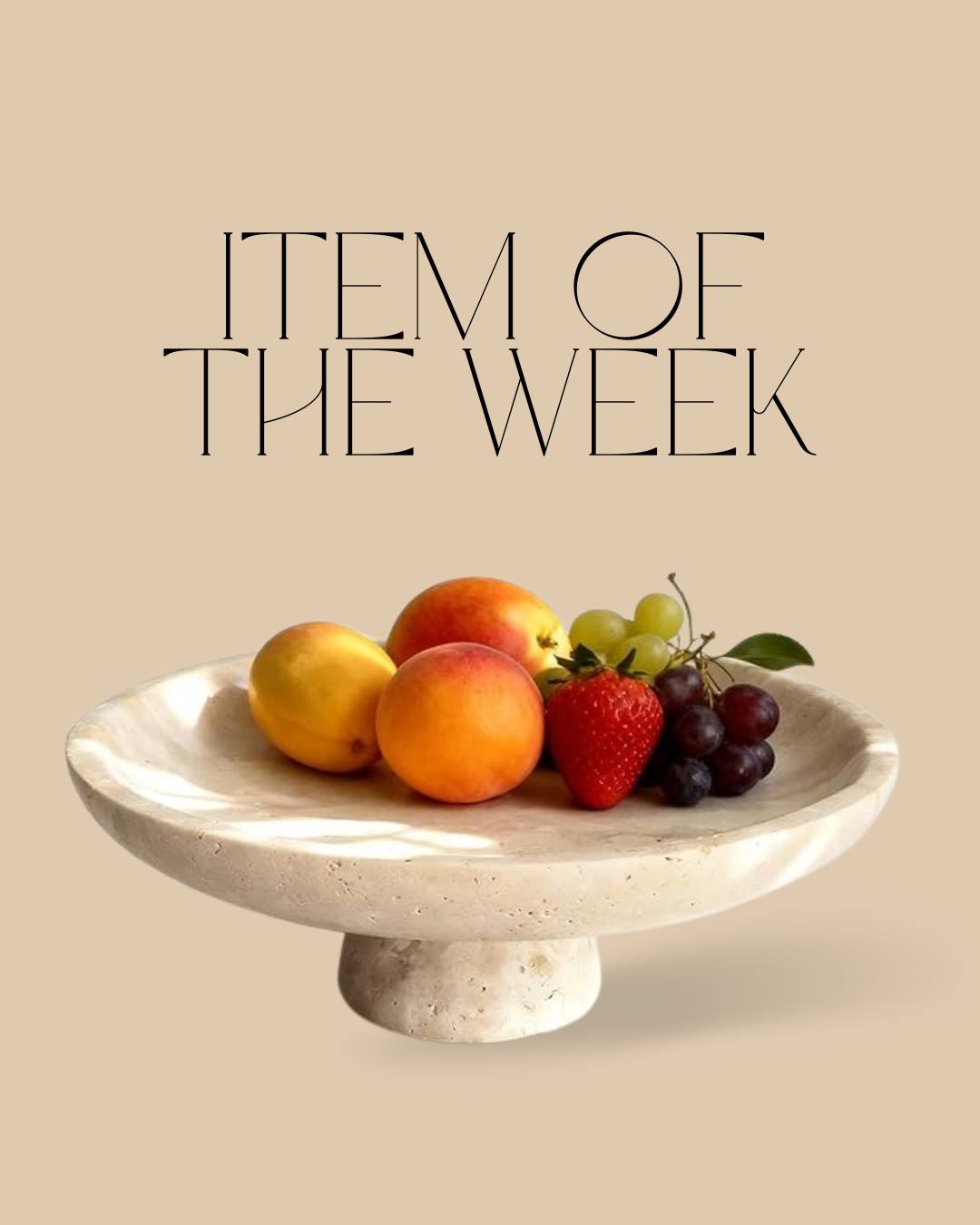 Item of the Week 🤍
This natural travertine pedestal bowl brings an elevated, timeless look to any space. Its soft texture and organic shape make it perfect for styling kitchen counters, dining tables, consoles, or entryways while adding warmth and natural character.
A simple statement piece that feels both modern and collected.
Shop Now: https://bit.ly/4f2s575
#HomeDecor #HomeStaging #InteriorStyling #NeutralDecor #StagingHomes