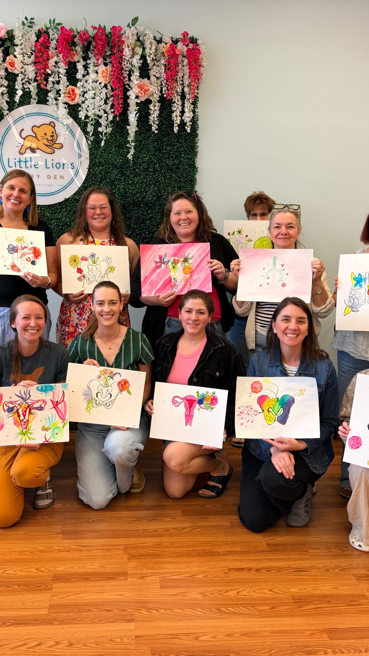 Thank you to @fierce__elegance and @littlelionsplayden for hosting our “Growing Through What We’re Going Through: A Maternal Mental Health Art Workshop!” We had a fabulous time painting our botanical anatomy artwork on the last day of Maternal Mental Health Month. And we raised $250 for Potstpartum Support International (PSI), a non-profit that supports maternal mental health awareness and education! ❤️🥰
#artandwellness
#statecollegeart
#maternalmentalhealth