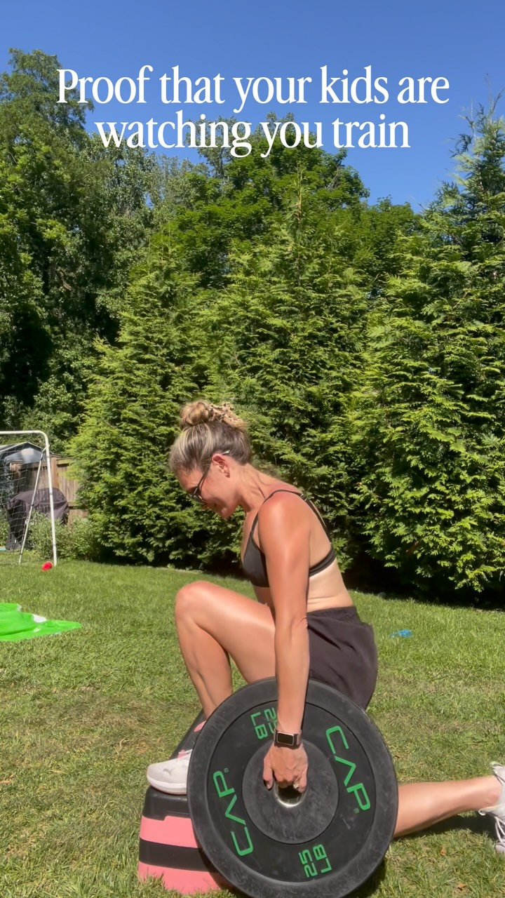 Kids are ALWAYS watching. SHOW them, don’t just tell them a healthy lifestyle. Set the example for your kids and have them be part of your fitness journey.💪🏼
#fitnessjourney #fitmom #toddlerlife #boymom
