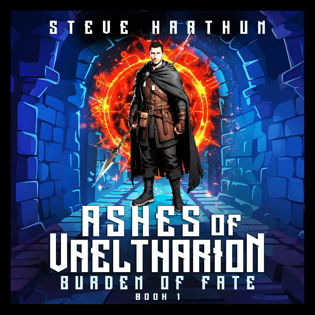 I'm immensely proud to have narrated this deeply moving, deeply entertaining Military Fantasy/LitRPG title, Burden of Fate by Steve Harthun, Book 1 of the Ashes of Vaeltharion series.
Trace, our protagonist, is a former Army Ranger struggling with his demons alone in his native Kentucky until he is summoned to the Kingdom of Vaeltharion.
The King and his Court expect a hero, but they are horrified to find a "level one mud-born drunk" who "reeks of common blood". Outcast and narrowly avoiding several attempts on his life, Trace begins a long, hard journey (two journeys, if you count sobriety).
He takes on a mentor, Bran, as aging, drunken swordsman, who will knock him down over and over and over again until Trace becomes a skilled, blooded spearman. Trace assembles a team and sets out to conquer dungeons, learn new skills and face the wrath of The Dominion.
This was a blast to read and this excerpt is one of my favorite moments in the book.
#LitRPG #LitRPGBooks #ProgressionFantasy #RPGFantasy #LevelUp #CharacterProgression #MilitaryFantasy #FantasyWarfare #AmazonBooks #IndieAuthor #FantasyBooks #DarkFantasy #PortalFantasy #MagicAndSteel #FantasyWorld
#WarTornWorld #IfYouLikeFantasy #ReadersOfInstagram #BookRecs #WhatToReadNext #BookTokFantasy #BookstagramFantasy #audiobooks #audiobook #audible #narrators #audiobooknarrator