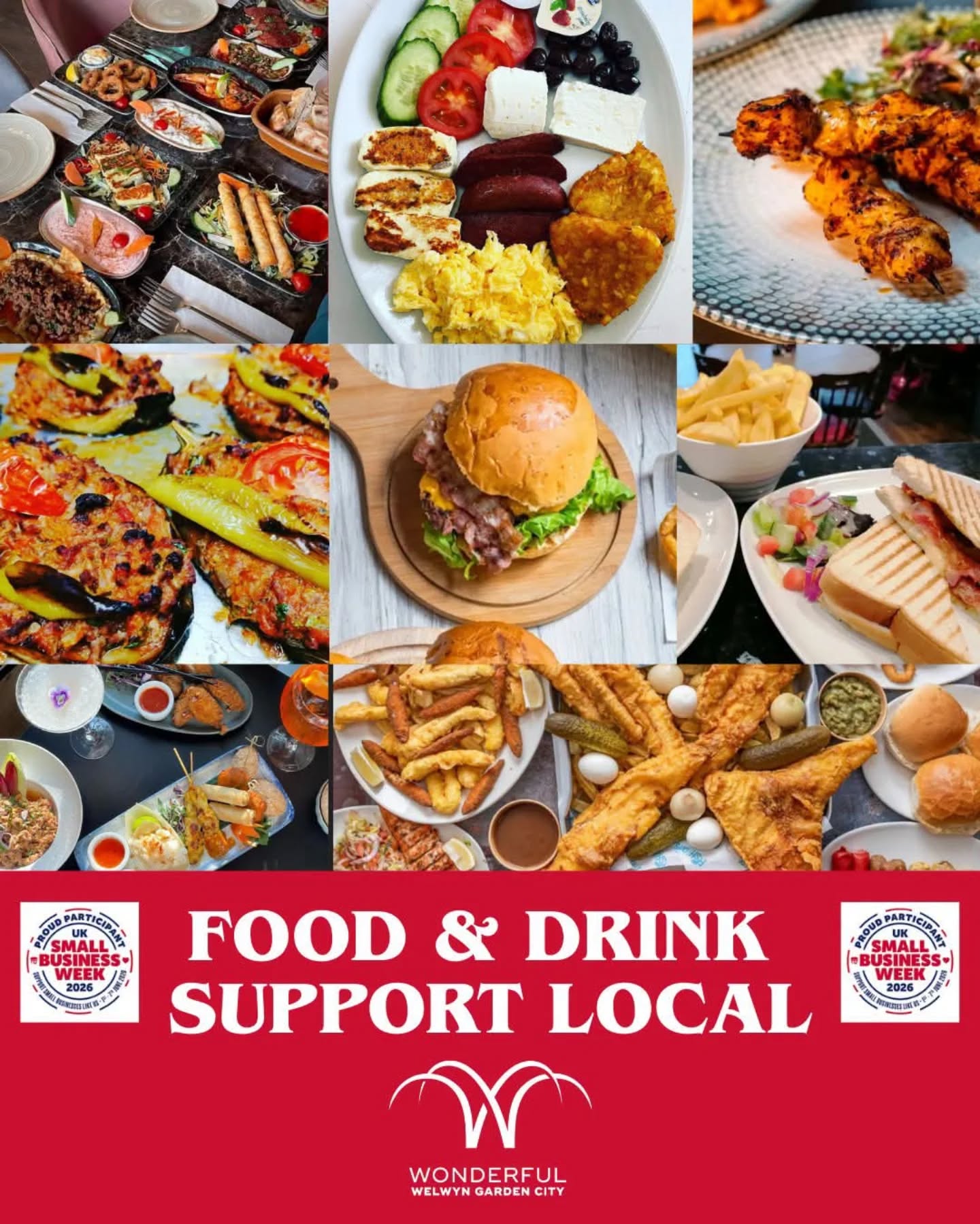 ๐ฝ๏ธ Day 3: Celebrating Our Independent Food & Drink Businesses
Today we're shining a spotlight on the fantastic independent food and drink businesses that make Welwyn Garden City town centre such a great place to eat, drink and socialise.
Start your day with breakfast at @morenoscafe.wgc, enjoy lunch at @triowgc, tuck into dinner and drinks at @misyawgc or @graswgc , or grab a cheeky takeaway from @wgckv_ ,@rackandbone.welwyn or @regalfishandchips
We're incredibly lucky to have such a diverse range of local food and drink businesses right here in our town centre, offering something for every taste and occasion.
Looking for more places to try? Check out our brand-new store directory on our website for a full list of food and drink businesses.
๐ Link in our bio
#welwyngardencity #supportlocalbusiness #independentbusinessowners #foodanddrinks #towncentreliving