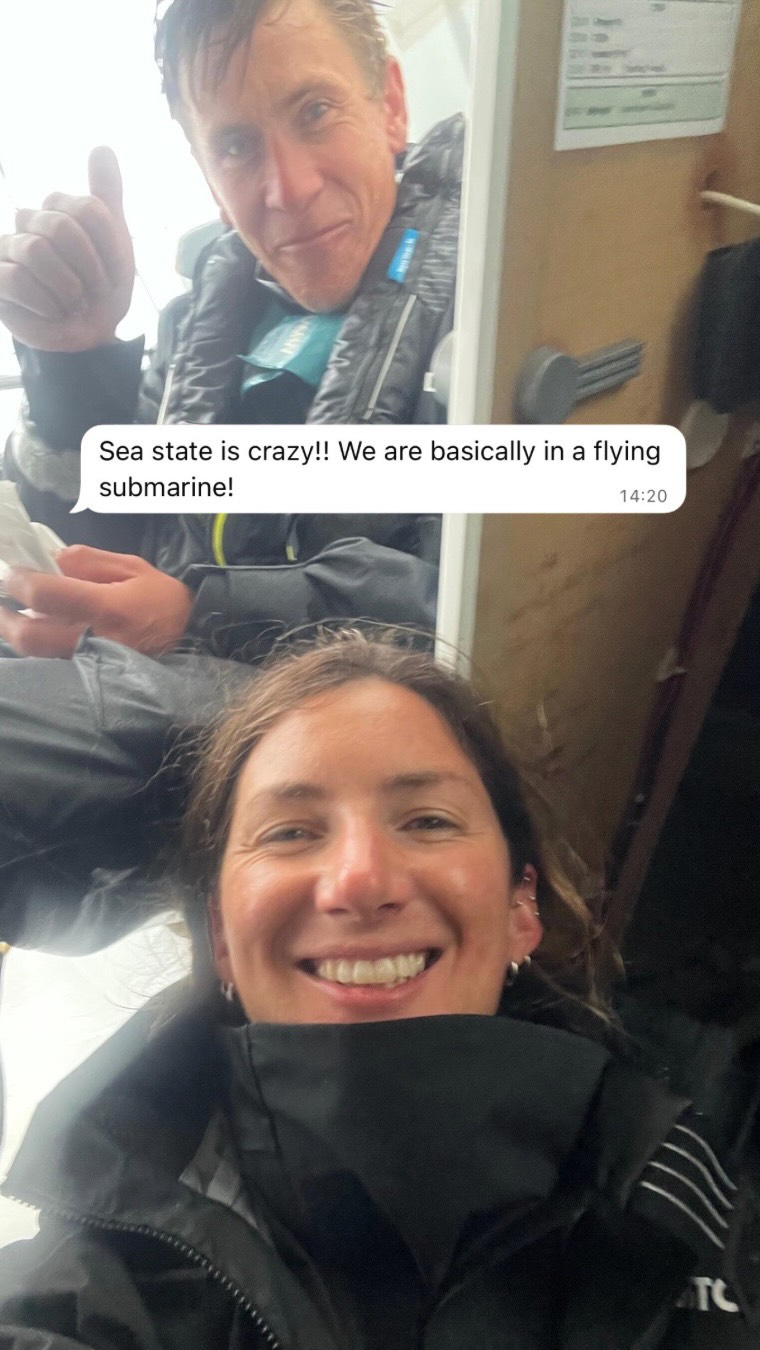 Welcome aboard the flying submarine ✈️✈️ Out here,…