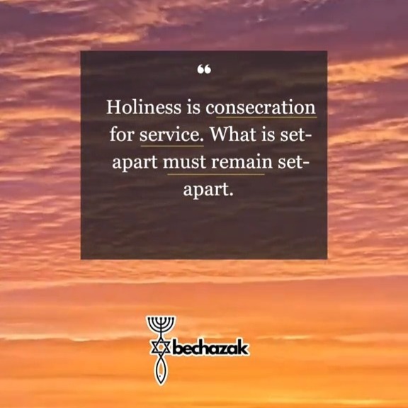 In the Torah, the Levites had to maintain their holiness. There were certain things they could do, and there were certain things they could not do. Holiness wasn't just a status. It had to be maintained through consecration and purification.
In Yeshua, we are clothed in his righteousness. We can do nothing to earn our salvation - it is a gift from Hashem.
But the process of sanctification, the process of becoming holy, is something we can participate in. It is in submitting to the Father and heeding the Holy Spirit (the Ruach HaKodesh), so that we may become more like Yeshua.
#biblestudy #messianic #torahkeeper #bibleverses #yeshua