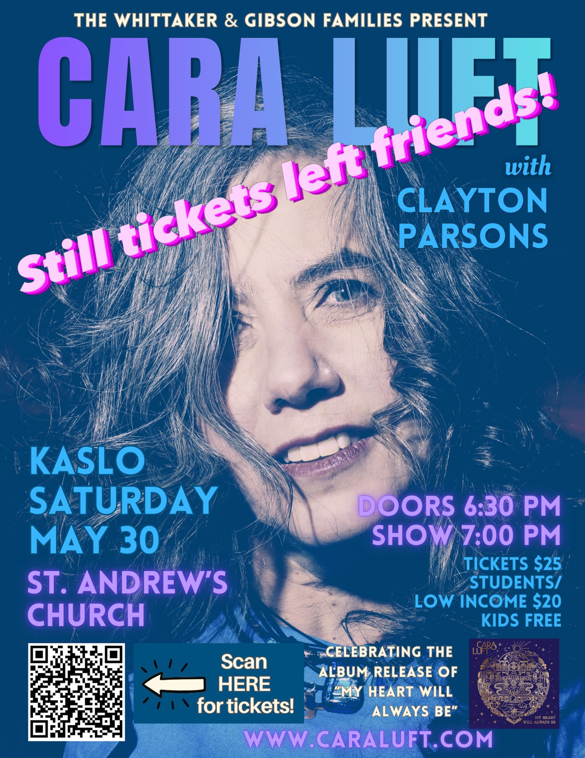 Get your tickets for tonight! Still some tickets left!!