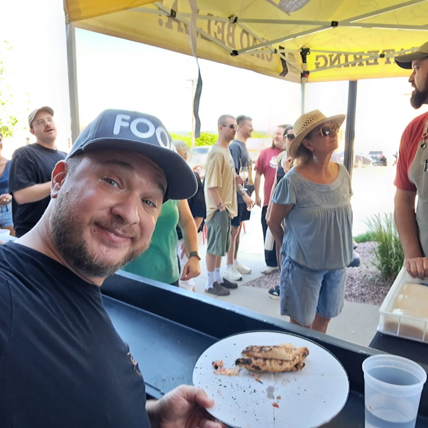 Champion strength, but alas I did not win a few crusts away from victory. And check out the pizza cake from @sugarmakerybittersweet ! HAPPY 10TH @goviafarina !