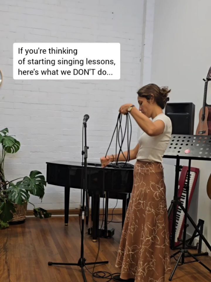 "I'm not a singer. I can't sing."
It's one of the most common phrases we hear. Almost every person that fills in our booking forms as a new adult student should something to this effect.
We really dream to change this.
Because somewhere along the way, many people were taught that singing is something you're either born with or you're not.
We see it differently. And we won't lie to you - While everyone has limitations) think of every artist you love and how different they all are), everyone has possibility.
Singing is a skill. Like Piano playing is a skill.
And your voice is unique - just like songs are unique.
Singing an be learned, practised, refined, and strengthened over time - and when you find the right songs that fit your voice, your skill level and your personal taste, singing beautifully isnt a "maybe", it's a definite.
Some people may start further ahead than others, but every singer develops the same interconnected skills.
You don't need to be the best singer in the room.
You don't need natural talent or years of experience.
You simply need a willingness to begin, and to stick with it the same way you would learning a language, a musical instrument or sport.
⨠If singing has been sitting on your "one day" list for a while, perhaps this is your sign.
đ¤ Book a free introductory lesson and discover what's possible for your voice. We'd love to let you know!