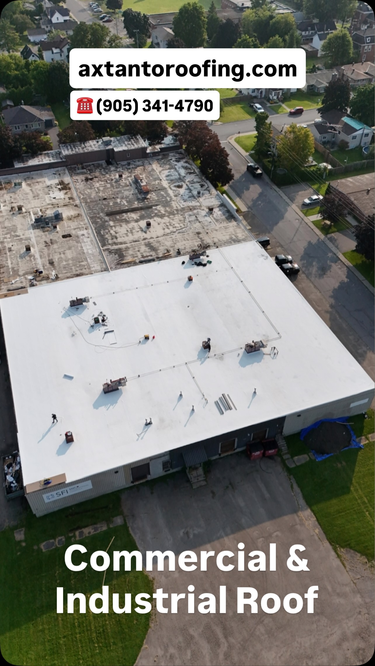 For commercial & Industrial Roof - request your FREE Inspection and Quote NOW ☎️ (905) 341-4790 axtantoroofing.com
#tporoofing #commercialroofing #flatroof