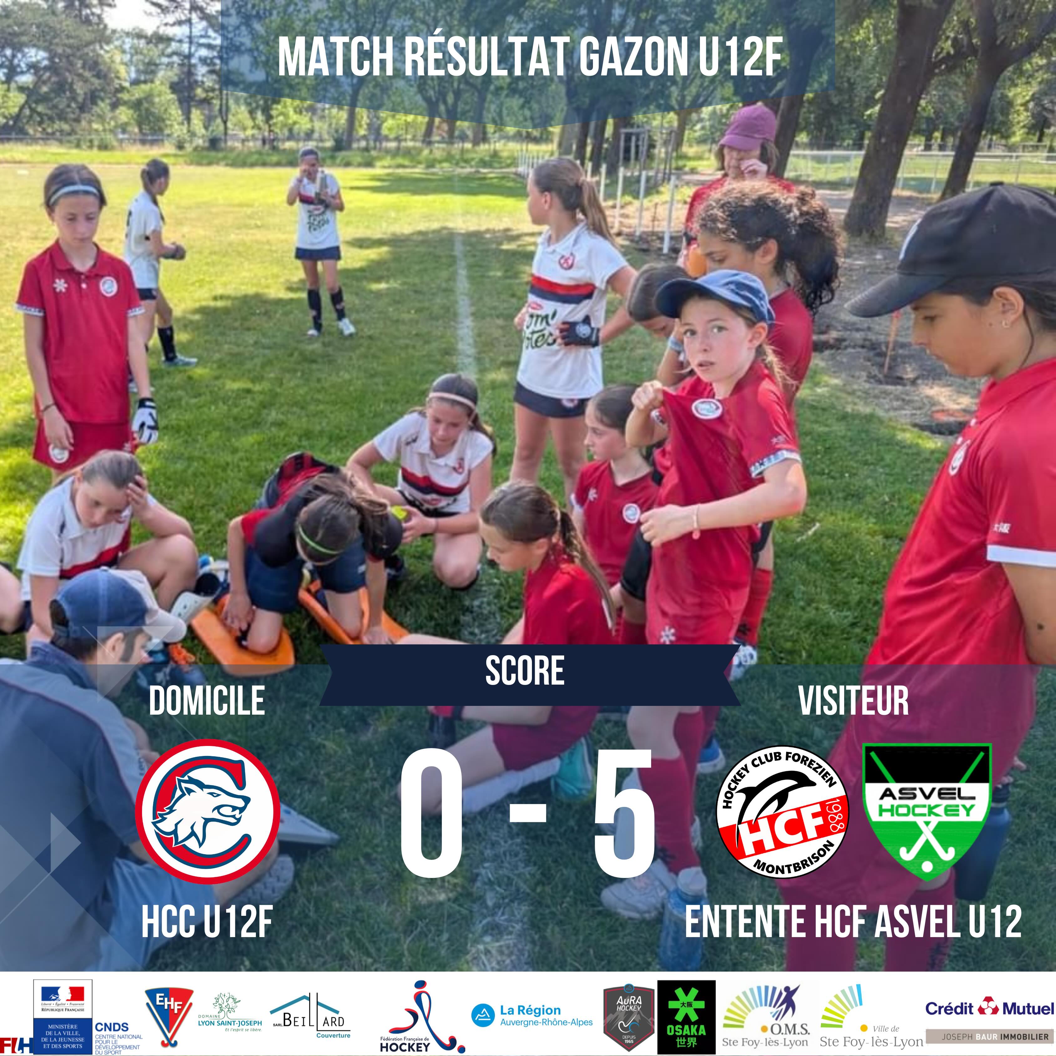 U12F : Bel état d’esprit et apprentissage 🏑
Nos U12 Filles étaient en déplacement à Grenoble, sur la pelouse du Stade Bachelard, pour disputer un nouveau tournoi.
Les résultats des rencontres :
HCC U12F 0 - 5 Entente HCF ASVEL U12 : Face à une entente solide et bien organisée, nos filles ont fait preuve de courage mais ont dû s’incliner face à l’efficacité adverse.
HCC U12F 0 - 5 HCG U12G : Opposé au collectif masculin de Grenoble, le groupe a montré une belle solidarité et une combativité exemplaire tout au long du match malgré un score difficile.
L’apprentissage continue pour ce groupe uni qui ne lâche jamais rien sur le terrain. Un grand bravo à toutes les joueuses pour leur motivation et leur esprit d’équipe, ainsi qu’aux encadrants et parents venus les encourager en Isère !
Allez Charcot ! 🐺🔴⚪ @stefoyleslyon @aura_hockey @stefoyleslyon @ff_hockey @osakafrance @creditmutuel @beillard_couverture @josephbaurimmobilier @ff_hockey @allwaysport