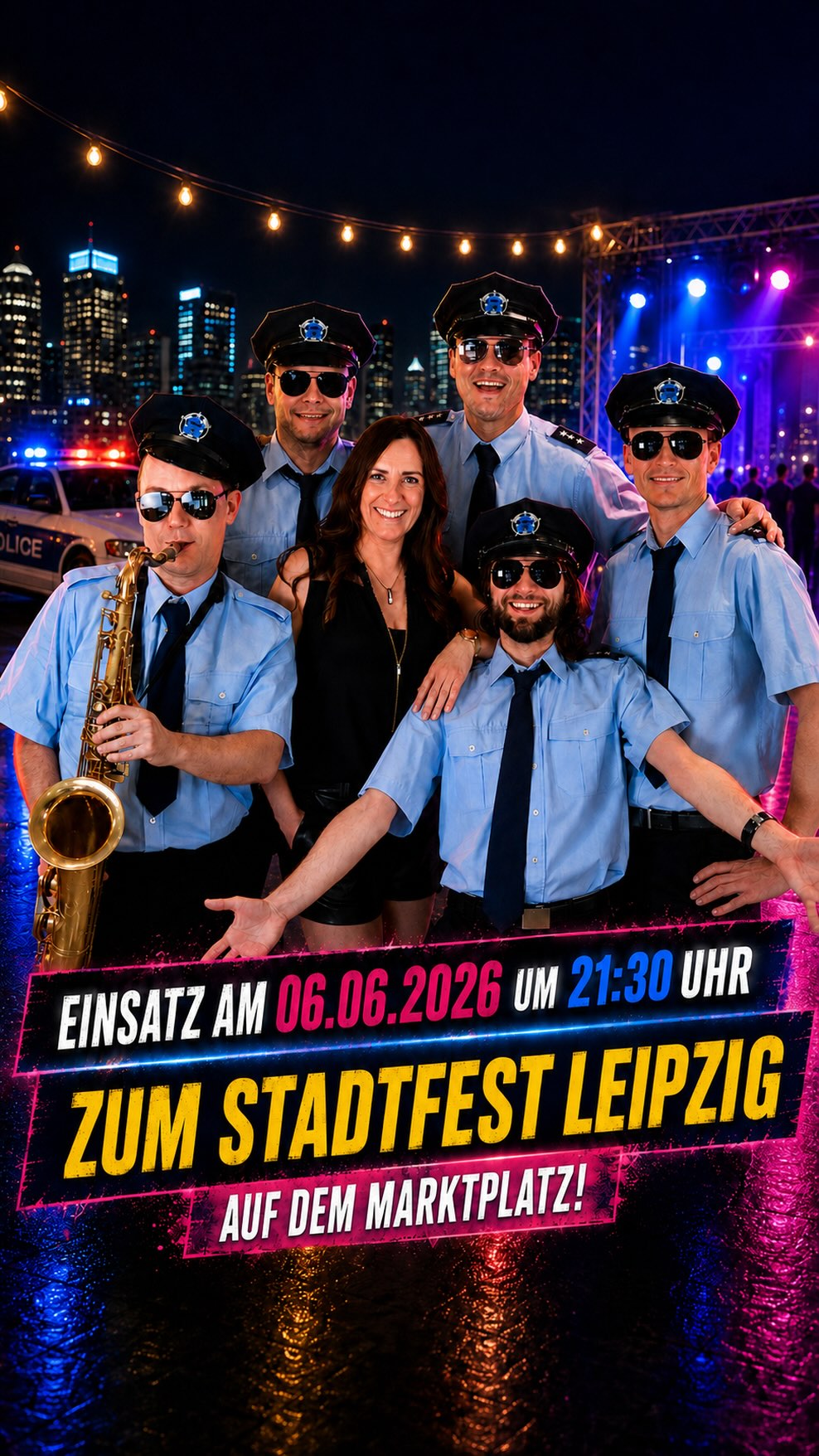 🚨Tatort Leipzig‑City: Wir rücken zum Großeinsatz aus! 🚨 Die Innenstadt wird zur gigantischen Open‑Air‑Party‑Meile mit über 150 Stunden Live‑Programm auf mehreren Bühnen, Streetfood, Biergärten und Unterhaltung.
Wir freuen uns riesig euch nach so langer Zeit auf dem Marktplatz wieder zu sehen. #wiederholungstäter #stadtfestleipzig2026 #leipzigerstadtfest #partyleipzig #leipzig
@leipzigerstadtfest @leipzigergruppe @lvz.de @leipzigerverkehrsbetriebe @leipzigerstadtwerke @mdr_sn @radio_leipzig @steffenlukas @urkrostitzer @sparkasseleipzig @stadtleipzig
Credits: @lens.and.coffee