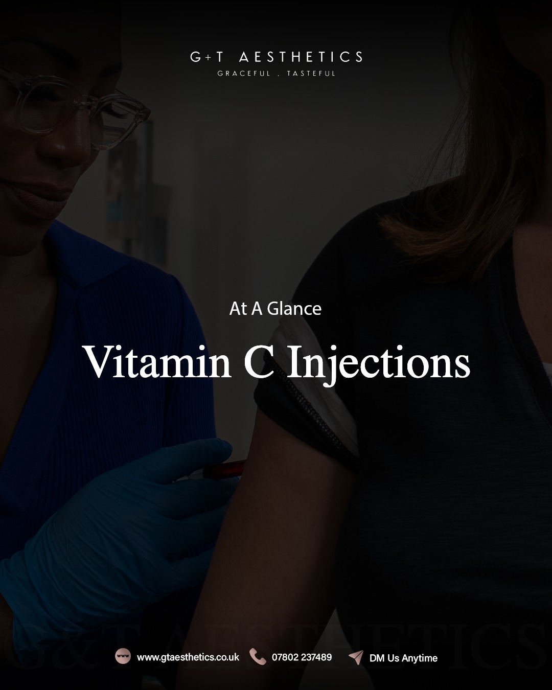 A quick and convenient treatment designed to support overall wellbeing, energy levels and skin health. 🍊
Discomfort: Minimal
Session time: 10-15 minutes
Longevity: Varied
Vitamin C injections can be incorporated into a wider wellness and skin support routine.
📲Enquire or visit www.gtaesthetics.co.uk for more info.
#VitaminCInjections #WellnessSupport #SkinHealth #VitaminTherapy #AestheticClinic #GTAestheticsStamford