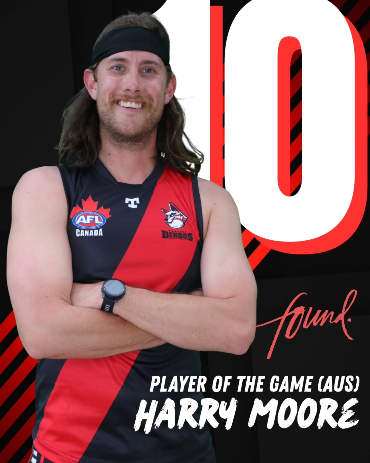 The Head of the Table!
The @found.coffee Player of the Game (🇦🇺) for our Round 2 victory is 🪓 Harry Moore!
#AsAPack