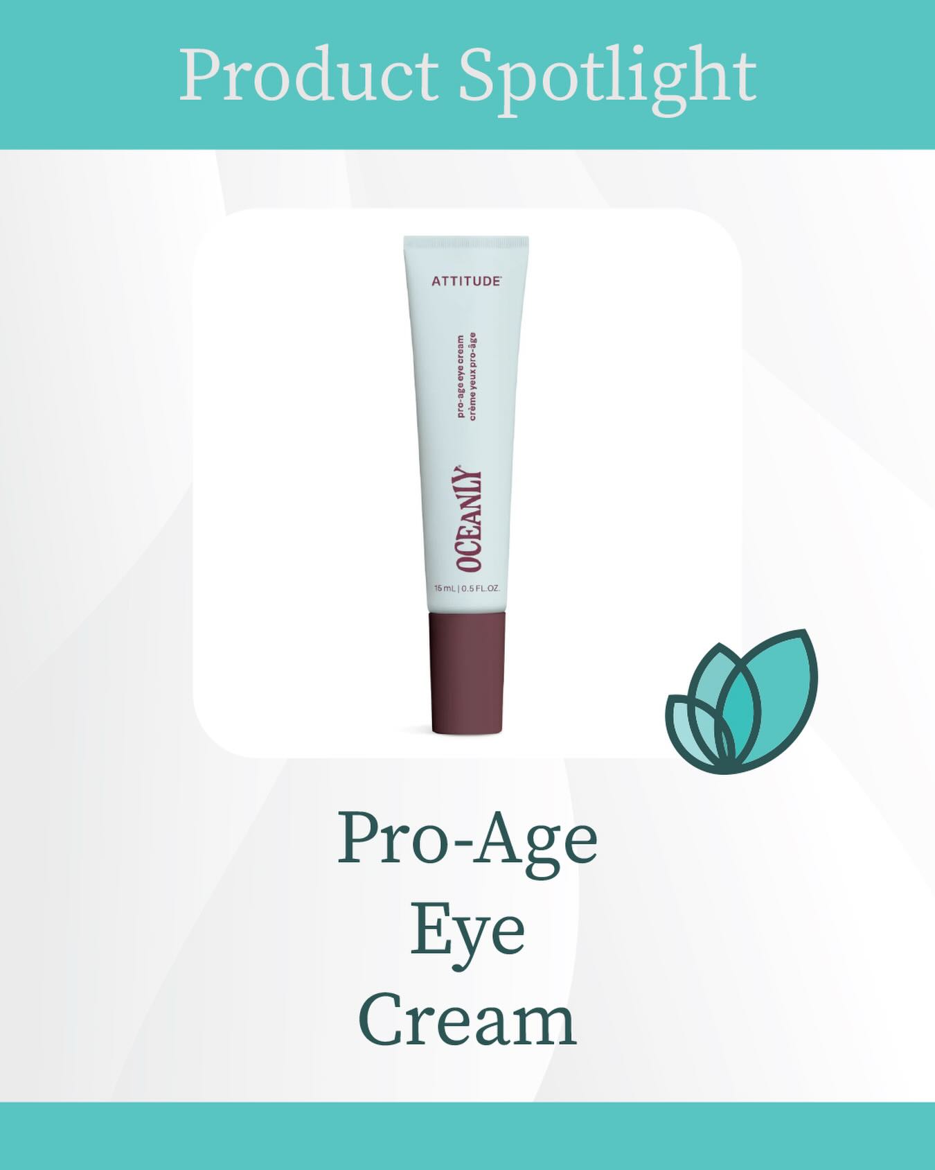 🌿PRODUCT SPOTLIGHT🌿
A lightweight, fast-absorbing collagen eye cream designed to hydrate, smooth, and refresh the delicate eye contour. Its gentle texture delivers instant comfort without any greasy after-feel, making it ideal for daily use.
Formulated with +97% natural-origin ingredients*, this targeted treatment features peptides and algae extract to help smooth the appearance of fine lines, and hyaluronic acid to provide deep hydration and plump the skin. Vegan squalane further nourishes and supports the skin’s moisture barrier for a supple, revitalized look.
EWG Verified®, vegan, and dermatologically tested, Oceanly® Pro-Age Eye Cream combines clean performance and skin-kind care for brighter, smoother-looking eyes.
10% OFF with ambassador link
https://get.aspr.app/SH1gL0
#friscotx #wellnessproduct #eyecream #healthieryou #checkitout