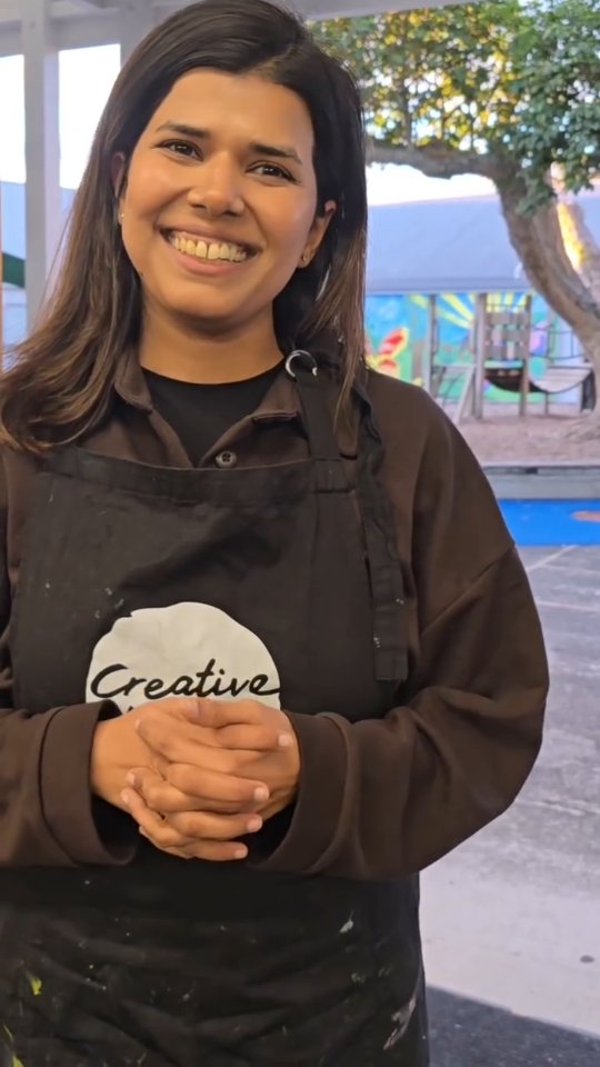 Vidhu, our wonderful artist and educator 😍