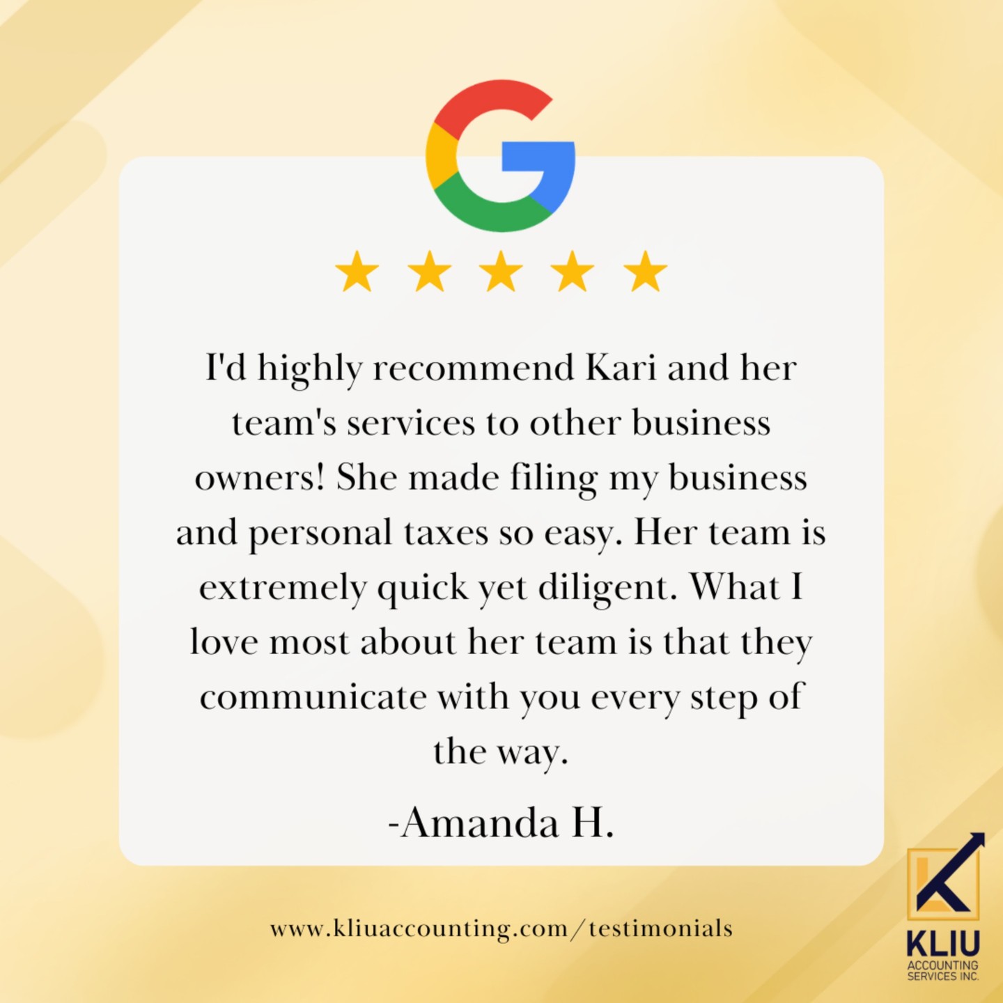 🌟 What Our Clients Say About Us 🌟
At K Liu Accounting Services Inc., we take pride in delivering exceptional bookkeeping, tax services, and accounting expertise. From small businesses to individuals, our clients trust us as their go-to Winnipeg accounting firm and virtual accountant for personalized solutions.
Don't just take our word for it! Read what our amazing clients have to say about our tax accountant Winnipeg services and accounting solutions by visiting 👉 Check out our link in bio!
Your success is our mission! 💼
#Bookkeeping #Accounting #SmallBusiness #Winnipegaccountant #Manitobabookkeeper #Manitobaaccountant #accountingservices #bookkeepingservice #CPA #ExploreMB #OnlyInThePeg #smallbusinessaccountant #SmallBusinessSupport #TaxAdvice #taxprofessional #taxspecialist #WinnipegAccountant #winnipegsmallbusiness