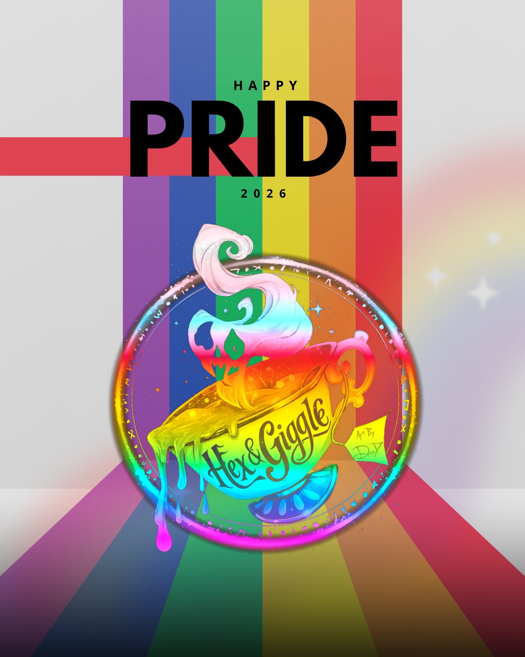 Happy Pride to all of our LGBTQIA2S+ pin goblins out there!
#HappyPrideMonth #Pride2026 #PrideMonth #HexAndGiggle #QueerJoy #PrideVibes #LoveIsLove #PridePins #QueerArt #PinCollector #EnamelPin #PrideCommunity #GothicPride #SpookyAndQueer #QueerFandom #PrideSeason #CelebratePride #PinOfTheDay #PrideCollection #QueerCreatives