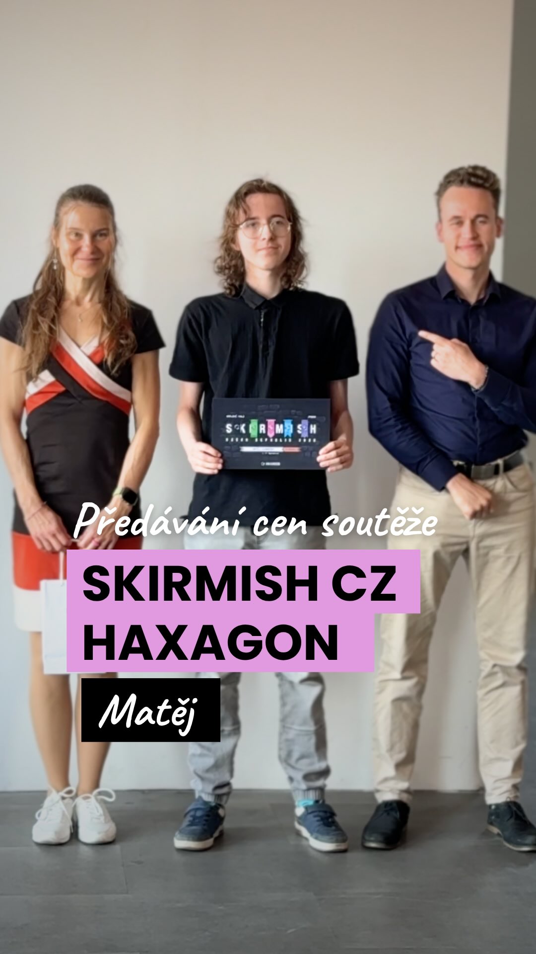 🏆 Proběhlo slavnostní předávání cen SKIRMISH CZ 2026 Haxagon v Sále architektů na Staroměstské radnici!
Co je vlastně Haxagon?
Jedná se o interaktivní platformu do škol pro moderní výuku IT & kyberbezpečnosti 🧑🏻💻👩🏻💻
Pro ocenění si došel náš maturant @matej.hladecek za parádní 3. místo v krajském kole🥉
Matěji, obrovská gratulace k tomuto fantastickému výsledku! Děkujeme za skvělou reprezentaci a přejeme hodně štěstí do života 🚀👏
#Haxagon #Haxagon2026 #SkirmischCZ #PredavaniCen #kyberbezpečnost