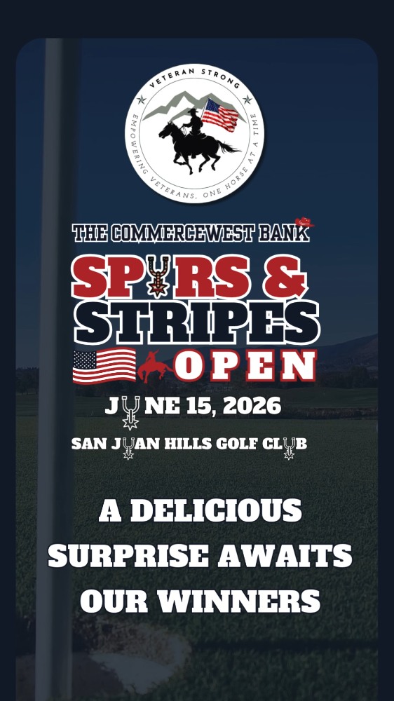 Another incredible prize has been added to the Veteran Strong USA Spurs & Stripes Open!
A huge thank you to Bloom Restaurant in San Juan Capistrano for generously donating 4 gift certificates that will be awarded to our foursome winners. After a great day on the course, winners will enjoy an exceptional dining experience courtesy of one of Orange County's favorite restaurants.
Community partners like Bloom Restaurant help make this event special while supporting Veteran Strong USA's mission to serve veterans and strengthen our community.
⏰ Registration closes June 4, so don't wait!
Scan the QR code to register today for your chance to compete, win amazing prizes, and be part of an unforgettable day on the course.
www.veteranstrongusa.com/spurs-and-stripes-2026
#VeteranStrongUSA #SpursAndStripesOpen #BloomRestaurant #GolfTournament #SupportVeterans #SanJuanCapistrano #OrangeCountyEvents