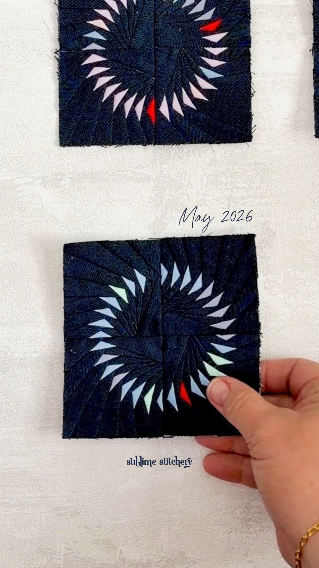 Hi friends! May #tempquilt update. I wrote the date on this and immediately thought- “Is it 2026?” Anyone else not really fussed about what year it is? 😆
Pattern: Koru Geese Block by me!
Check out @misterquilter and @helenmalanquilter who are making fabulous progress on their Temperature Quilts in the same pattern ❤️