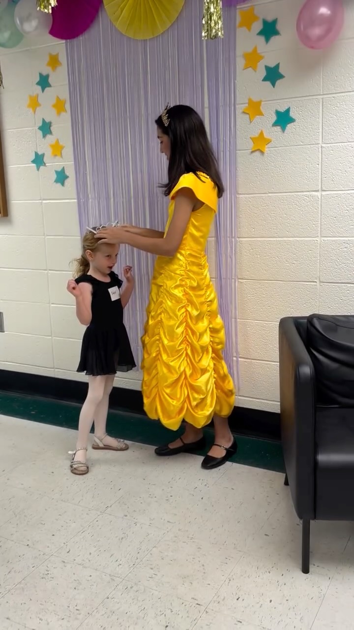 βοΈ Good Morning, Belle! π€π₯πΉππ Day One of Princess Camp is off to a great start! Lots of smiles and giggles and SO much more to come!ππ€ #compassdanceacademy #truedance #truenorth #princesscamp