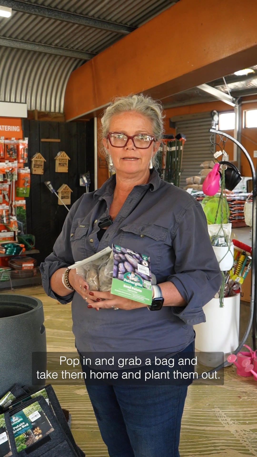 Seed potato season is here and Macedon Nursery & Garden Supplies is fully stocked. Varieties currently available include Nicola, Rodeo and Imperial Blue, alongside onion sets and shallots.
Potatoes are one of the more forgiving crops for a Macedon Ranges winter garden. They'll grow well in open ground, in a pot, or in a grow bag if you're working with a smaller space or want to keep things mobile. The grow bags in particular allow for easy harvesting without digging up the bed.
Nicola is a reliable all-rounder with a waxy texture suited to roasting and salads. Rodeo is a good general purpose variety, and Imperial Blue brings a point of difference with its distinctive blue-purple skin and earthy flavour.
#macedonnursery #seedpotatoes #wintergardening