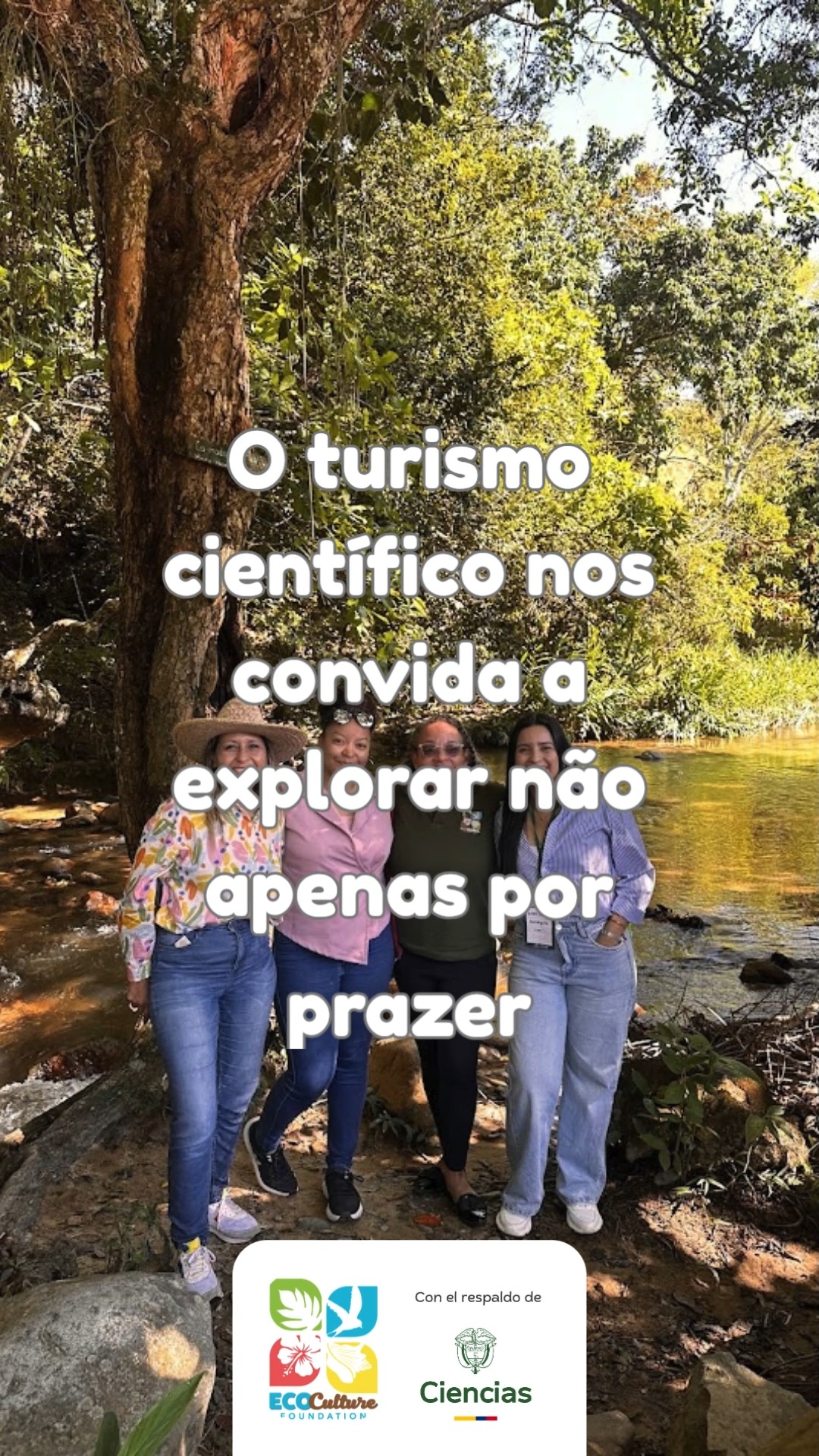 A natureza guarda respostas, histórias e conexões que só descobrimos quando paramos para observar de verdade.