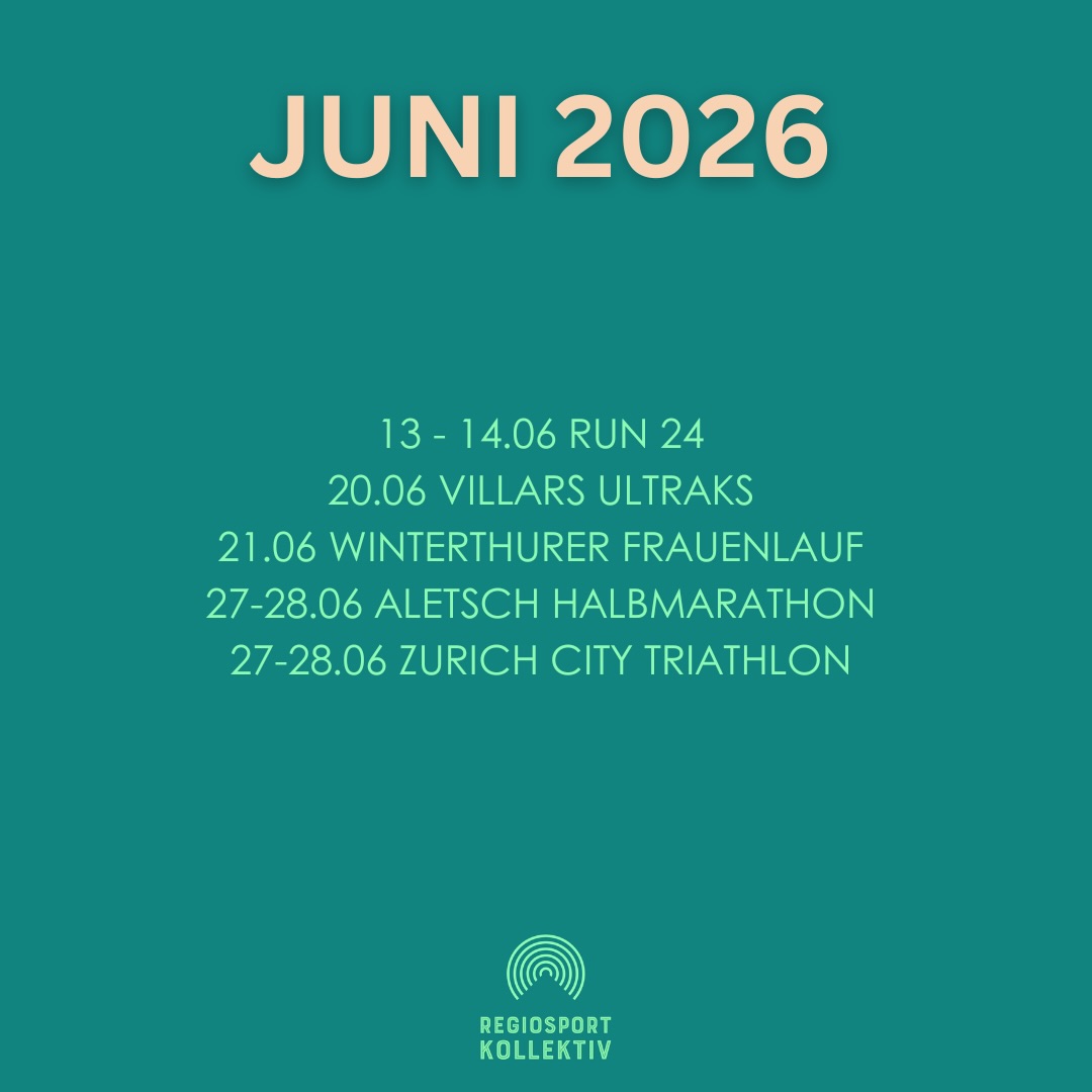 Juni, wir sind bereit!☀️
Ein Monat voller Highlights wartet auf uns:
@run24_suisse
@villarsultraks
@meinfrauenlauf
@aletsch_halbmarathon
@zurichcitytriathlon
🌟 Besonders freuen wir uns auf den Zurich City Triathlon – unseren ersten Triathlon als Regiosport Kollektiv!
Eine neue Herausforderung, viele Premieren und ganz viel Vorfreude.
Wer von euch steht im Juni ebenfalls an einer Startlinie? 👇
#running #zurichcitytriathlon #triathlon #triathlonlife #alpine