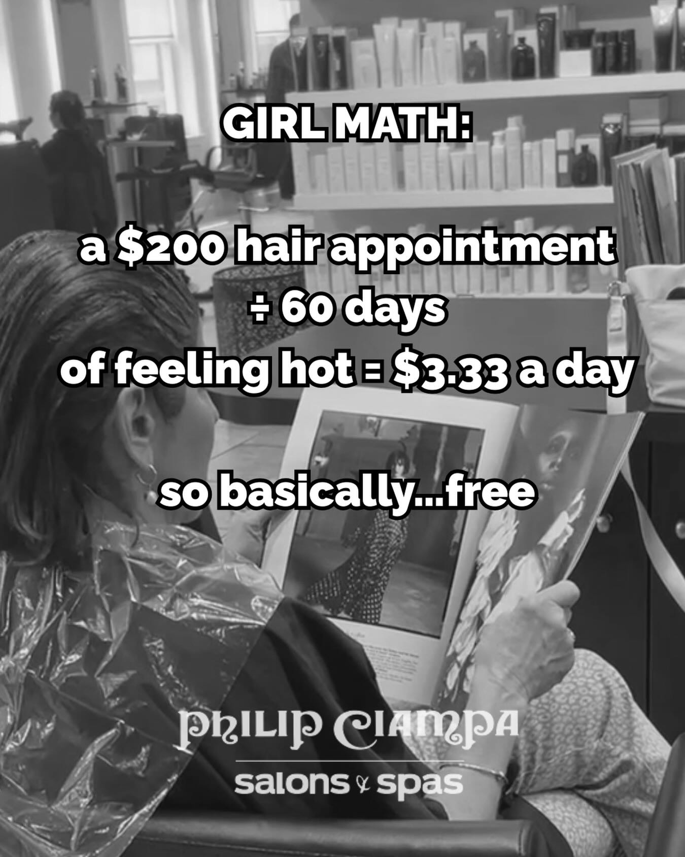 Girl math says it’s basically free… and honestly? Confidence is priceless 💁♀️✨
A fresh color, a little refresh, a blowout that hits just right… suddenly every outfit looks better, every selfie feels stronger, and every “I don’t know what to do with my hair” day disappears.