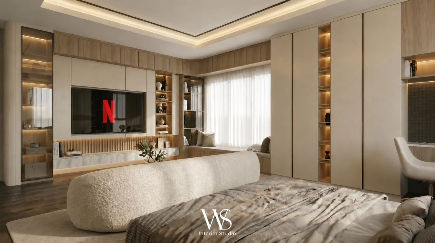 Proposed to : Ms. Irene
Locarion : Singkawang
Status : Done
Every corner is designed with purpose. More than just aesthetics, this space is thoughtfully crafted to support daily activities, comfort, and the lifestyle of its users. From smart storage solutions and layered lighting to a carefully planned layout, every detail works together to create a space that is both beautiful and highly functional.
#InteriorDesign #BedroomDesign #DesignWithPurpose #LuxuryInterior #functionaldesign