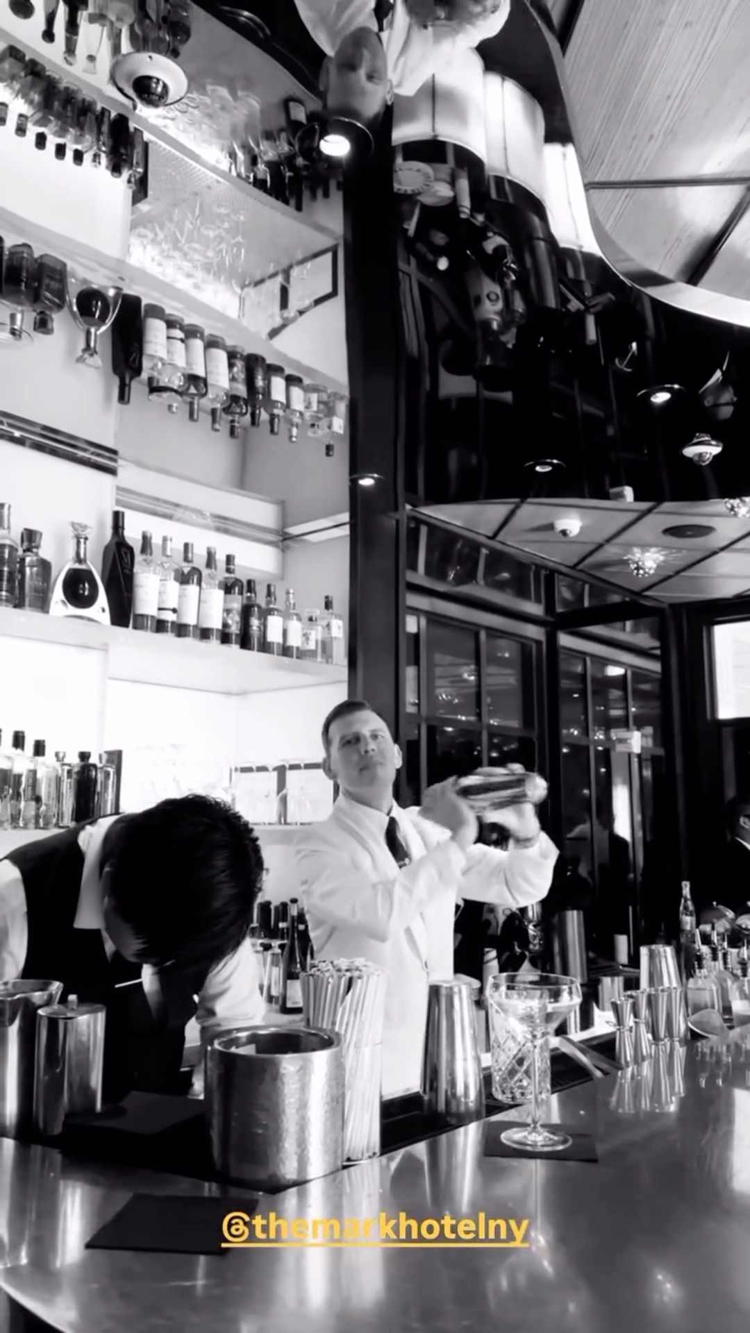Experience the Art of Mixology at The Mark Bar! At the heart of the prestigious NY Mark Hotel, The Mark Bar stands out as a chic and lively destination on Madison Avenue. Designed by the renowned Jacques Grange, this stylish lounge features bespoke furnishings by celebrated designers Guy de Rougemont and Vladimir Kagan, creating an inviting atmosphere perfect for socializing. Whether it's a post-work unwind, a pre-dinner gathering, or a nightcap after a theater performance, The Mark Bar is the ideal meeting spot.
Handcrafted cocktails await, as the bartender expertly shakes cocktails in a captivating display of mixology, guests are treated to a menu that boasts both classic and signature drinks, all handcrafted to perfection. This popular New York City lounge operates on a first-come, first-serve basis, ensuring an exciting and dynamic experience for all who visit. Join the vibrant scene at The Mark Bar and indulge in the art of cocktails amidst an atmosphere of sophistication and style.
Can we tell you more? Ask us for details info@dominiquedebay.com or phone us at 1-212-752-1416 @themarkhotelny #Dominiquedebaycollection