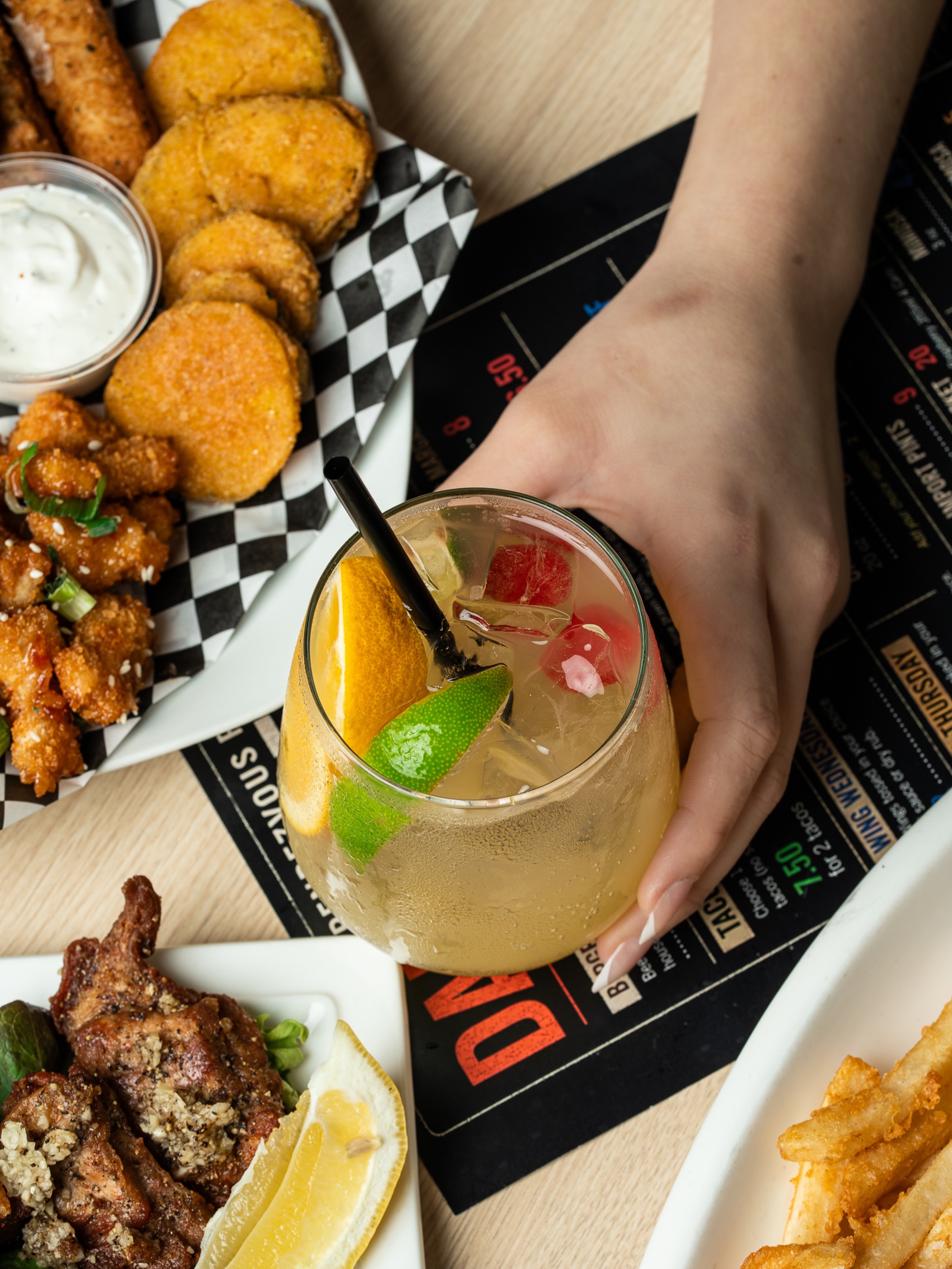 If the sun is hitting your desk right now, consider it a sign. Convince your boss that “team building” is happening on our patio this afternoon.