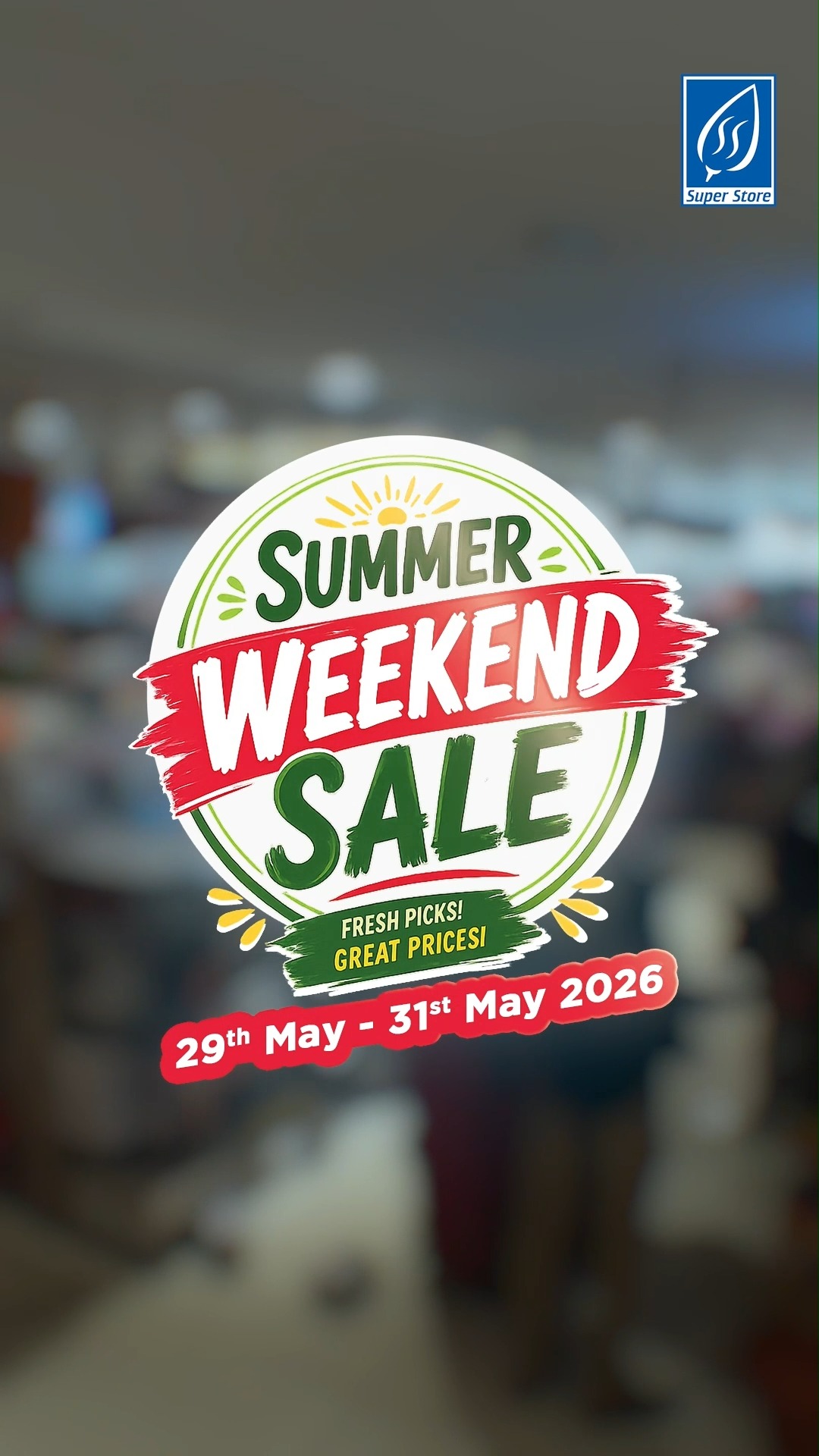 Don't pay full price this weekend!
Our Summer Weekend Sale is officially on, but it won’t last forever! Get your kitchen stocked with the highest quality produce at unbeatable market prices.
Comment "Weekendsavings" to get the full catalogue sent directly to your inbox!
#SaravanaStores #ChennaiDeals #SummerSale #WeekendDeals #GroceryHaul