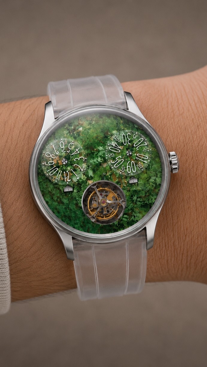 💚 Introducing Cristal Tropical — a brand-new colourway for the 3rd edition of Le Dôme Classic and Tourbillon.
Our VIP subscribers have already had early access, and the response has been incredible.
Crafted from crystallised titanium, no two dials are exactly alike. Every watch carries its own landscape of emerald tones, shimmering textures, and tropical reflections beneath the dome.
This is one of the most daring and organic dials we’ve ever created.
The question is...
🌿 Is Cristal Tropical your favourite Le Dôme yet?
Let us know in the comments: Classic or Tourbillon?
#RadcliffeWatches #CristalTropical #watchcollector
#IndependentWatchmaking #watchesofinstagram