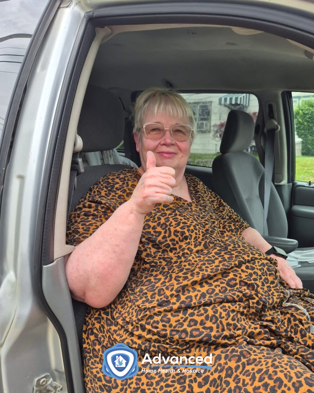 Patient Spotlight ✨
After a fall and medical complications last September, Kim had been unable to transfer in and out of her van. With determination, hard work, and support from her care team, she was finally able to make the transfer in time to attend her granddaughter’s graduation last week.
Way to go, Kim!
#HomeHealth #Hospice #AdvancingTogether #PatientSpotlight