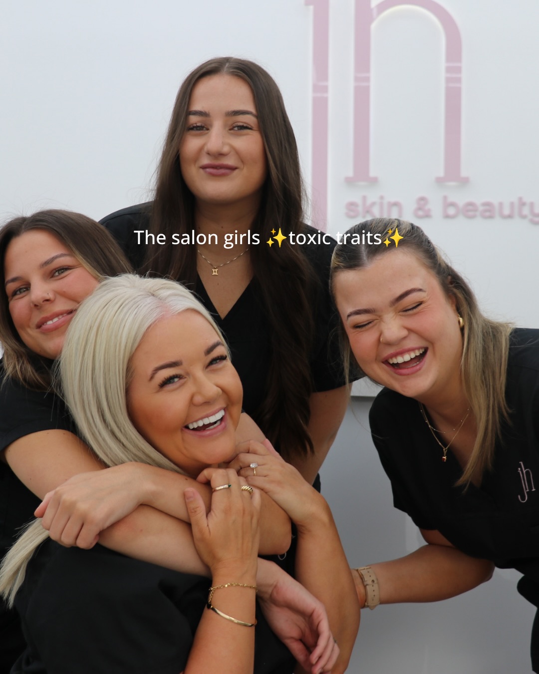 Our toxic traits at JH skin and beauty🫶🏼🤭