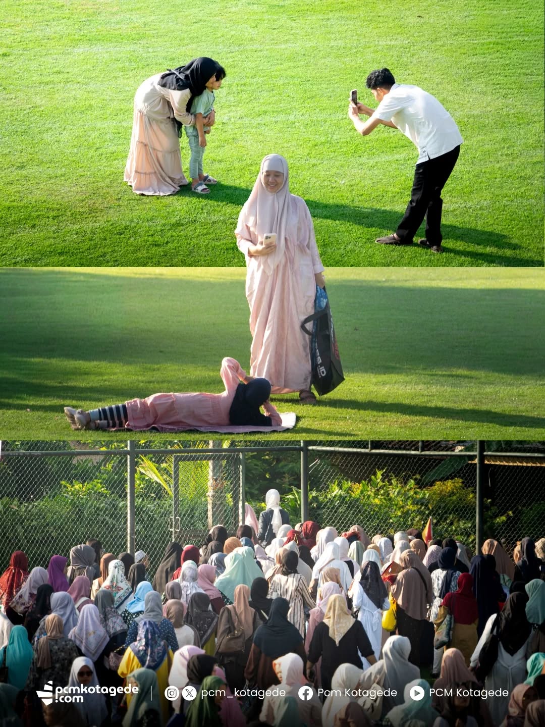Alhamdulillah, Salat Iduladha 1447 H PCM Kotagede telah terlaksana dengan lancar dan penuh keberkahan.
Terima kasih kepada seluruh jamaah yang telah hadir dan bersama-sama menghidupkan syiar Islam di Kotagede. Semoga semangat keikhlasan dan kepedulian yang diajarkan saat Iduladha terus tumbuh dalam kehidupan kita sehari-hari.
Diselenggarakan PCM Kotagede
Lokasi lapangan karang kotagede
27 Mei 2026
#kotagede #muhammadiyah #pcmkotagede #iduladha