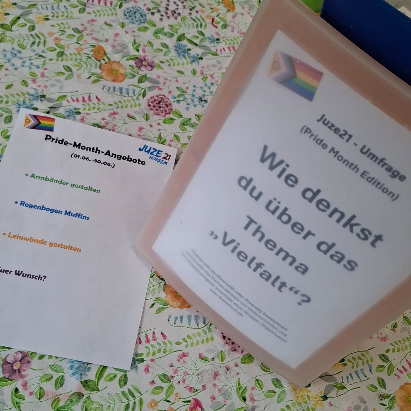 Happy Pride Month😊
Kommt gerne vorbei und sucht mit uns die passenden Termine für unsere Pride-Month-Angebote😃
#juze21 #pridemonth🌈 #okja