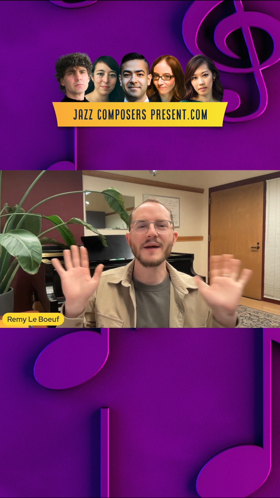 **7 Tunes, 7 Days** Commission - Remy Le Boeuf: “Neu Hills”
Remy Le Boeuf @remyleboeuf @assemblyofshadows @du_lamont discusses writing his commission “Neu Hills.” Our Day 4 prompt is inspired by an excellent mini-lesson by Ed Neumeister @edneumeister! Watch the full video and download the lead sheet as you progress through the creative program.
The 7 Tunes, 7 Days writing challenge that encourages composers to create something new each day is live and FREE to register. Join today! {link in comments}
#7Tunes7Days #remyleboeuf #neuhills #edneumeister #prompt #day4 #challenge #creativity #creativewriting #workshop #jazz #jazzcomposition #jazzcomposer #jazzcomposerspresent #composer #arranger #composition #arranging #compositions #masterclass #jazzmusic #lesson #minilesson #learnjazz #musician #music #bigband #nomusicnolife