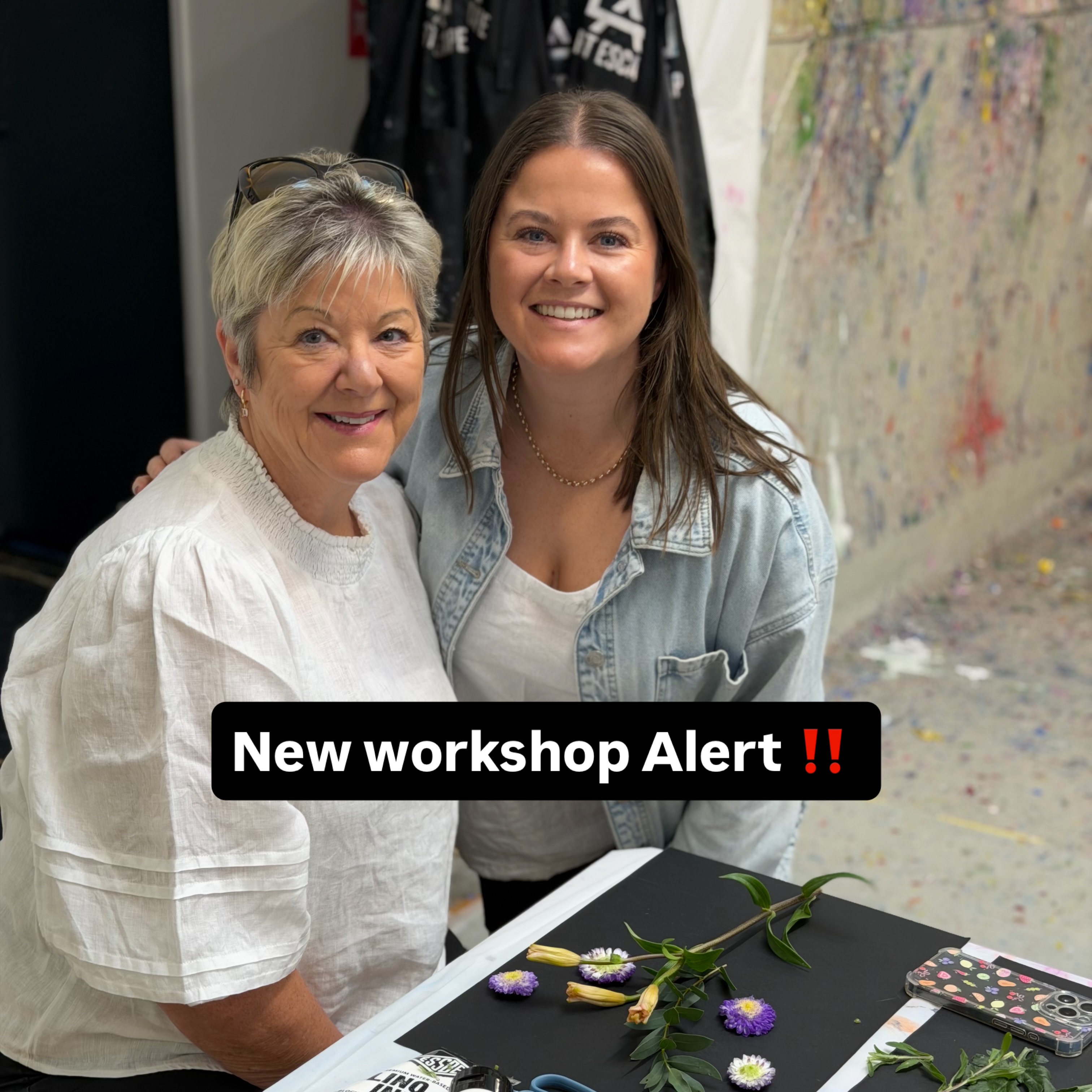 🌸 New Workshop Alert 🌸
A perfect morning with your gals
Floral Printmaking
13th June 10.30am
Only 4 seats left!
📍Newmarket, Auckland
#artescapenz #auckland #artworkshop #newmarket