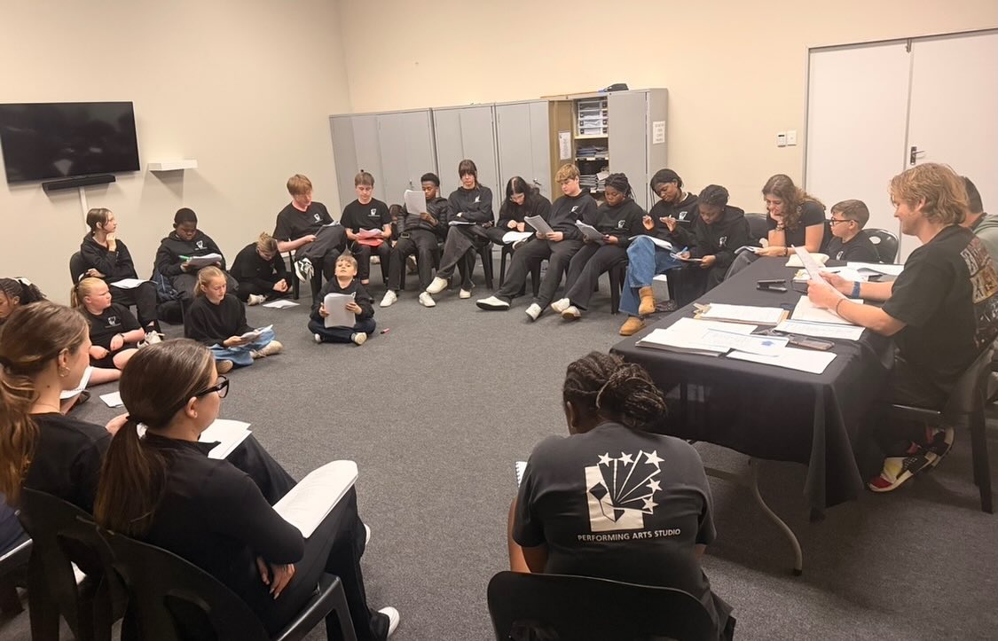 In 5 days our students are going to be filming their first ever Upstage Film with Kingdom Productions. Last Friday they had their first table read with the Director and it was awesome! So exciting and so many brand new experiences for our Upstagers. 🎉