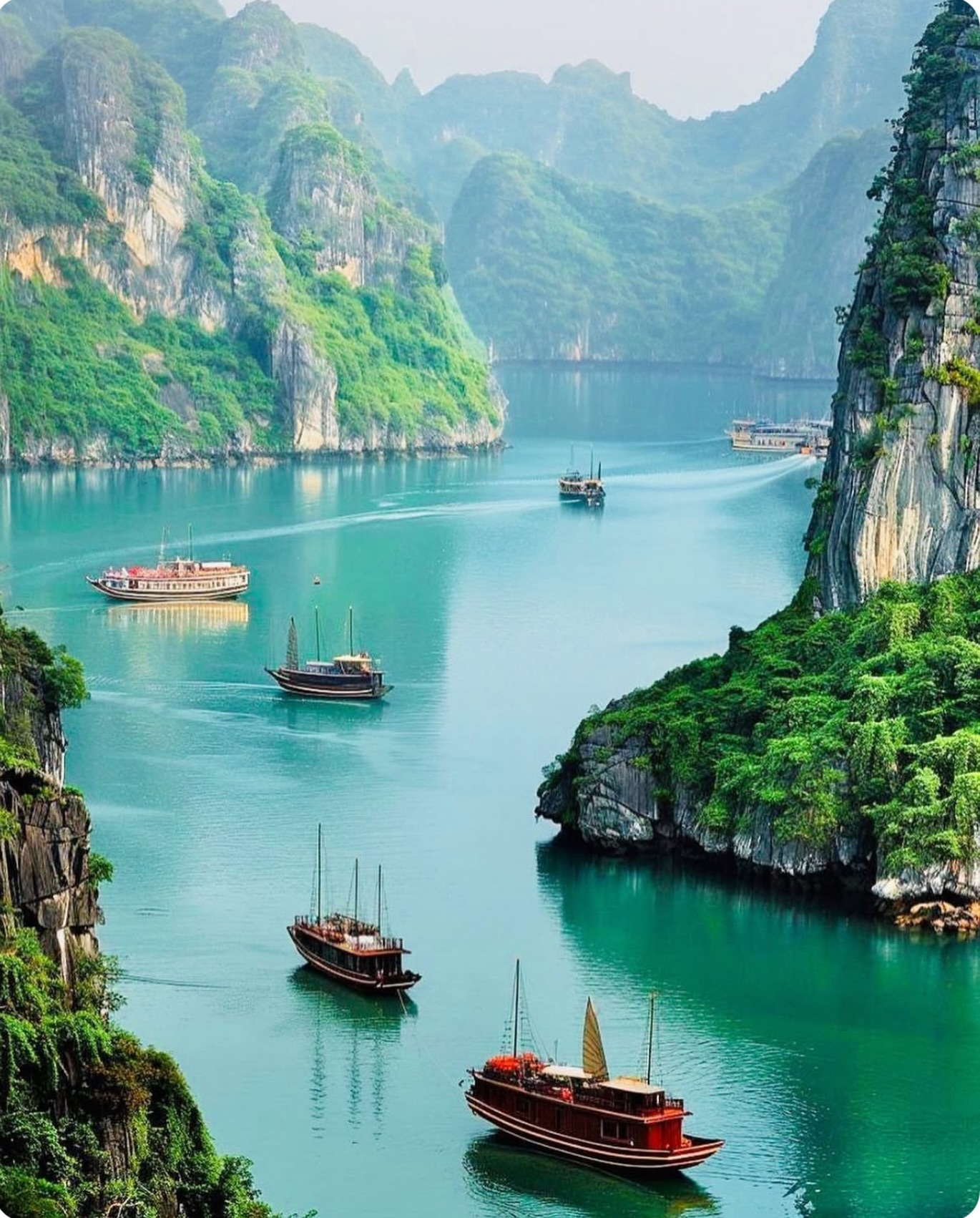 Fancy coming here to Vietnam’s Halong Bay with us? 🤩
We’ll be sailing around this beautiful bay and staying overnight (on our fab ship with en-suite cabins with their own balconies!) as the sun sets and the stars come out 🤩 on our next Vietnam & Cambodia Adventure from 26 October - 6 November this year.
For our full itinerary and loads of snaps of everywhere we go, all the activities included and all the gorgeous accommodation we stay in, head to the Travel Queen website where you can book your place and ask any questions in the chat - there’s a link in our profile and stories 👉
#sofetravel #solofemaletravel #solotravel #grouptravel #vietnam