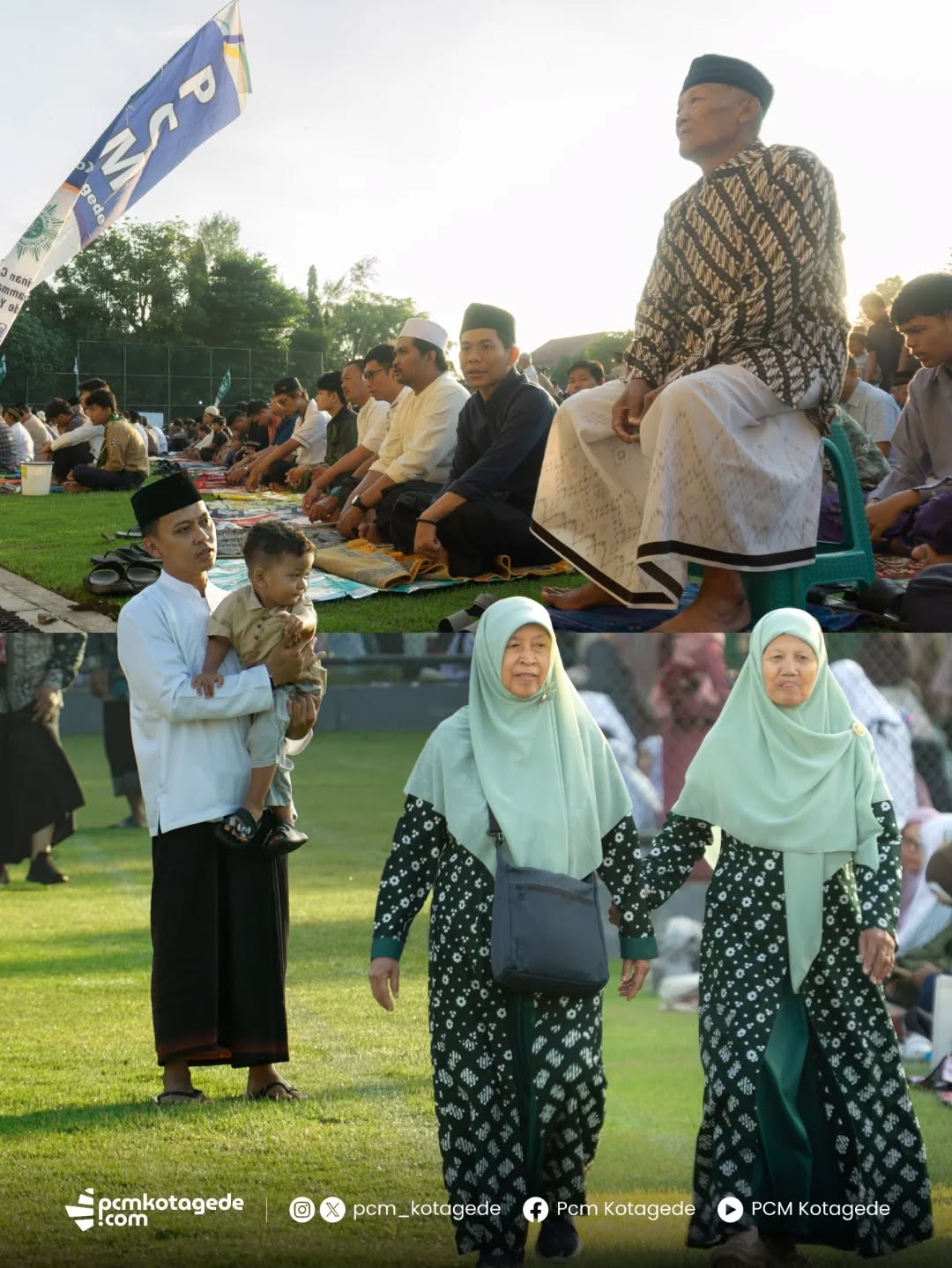 Alhamdulillah, Salat Iduladha 1447 H PCM Kotagede telah terlaksana dengan lancar dan penuh keberkahan.
Terima kasih kepada seluruh jamaah yang telah hadir dan bersama-sama menghidupkan syiar Islam di Kotagede. Semoga semangat keikhlasan dan kepedulian yang diajarkan saat Iduladha terus tumbuh dalam kehidupan kita sehari-hari.
Diselenggarakan PCM Kotagede
Lokasi lapangan karang kotagede
27 Mei 2026
#kotagede #muhammadiyah #pcmkotagede #iduladha
