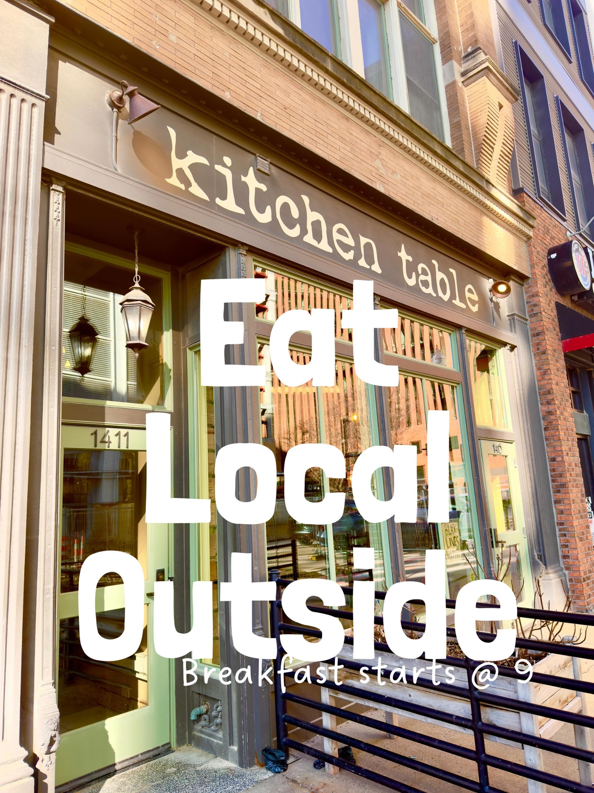 Good morning ☀️ Enjoy your day, super excited to see you ✨
www.kitchentableomaha.com
Dine IN, Takeout, Door Dash!
Thank you for choosing: small, local, scratch-made, with love
Making food that makes you feels good — eating with the seasons, a little something for everyone ✨
Shop Small x Eat Local